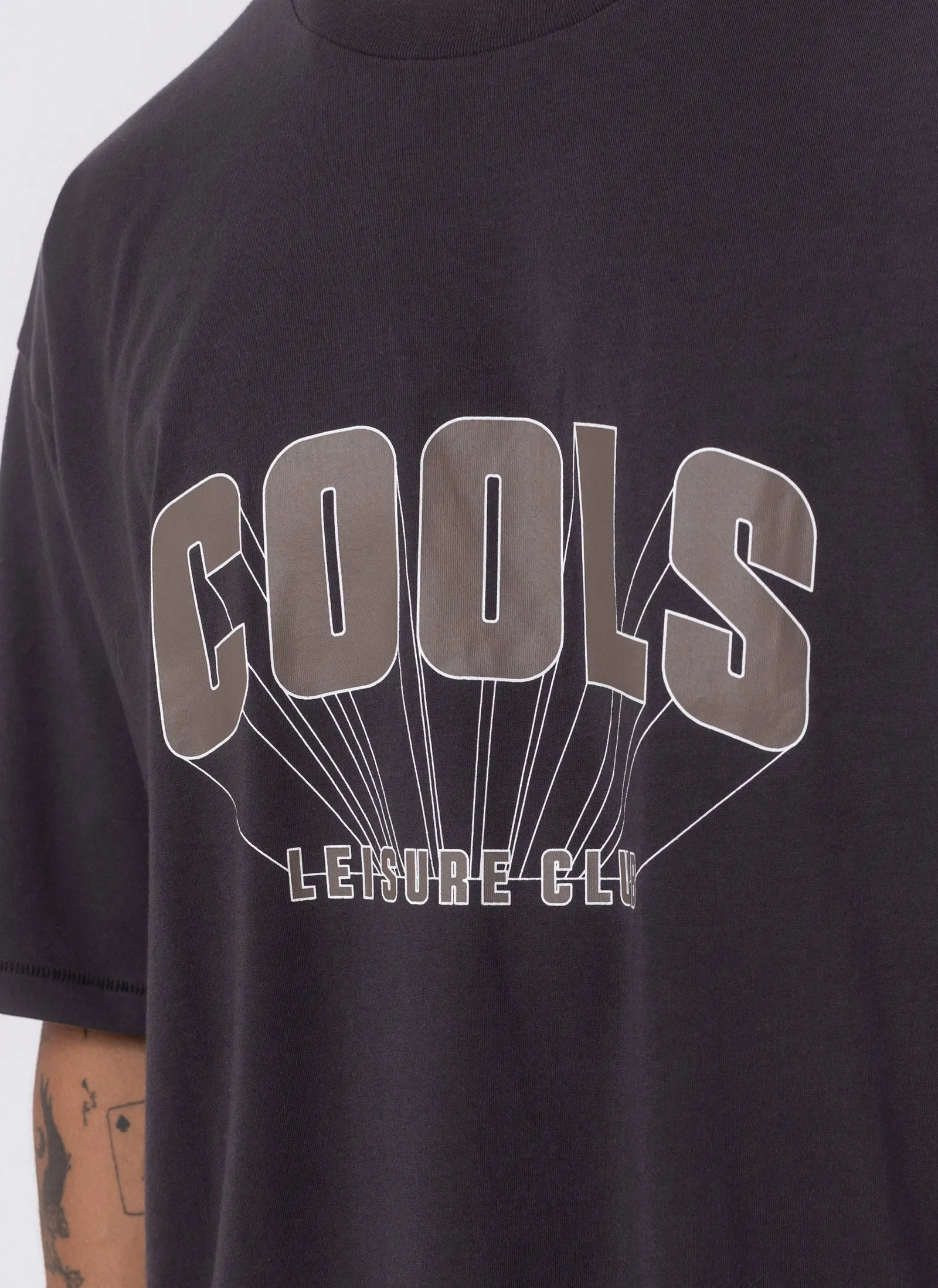 College Homie Tee Pigment Black sold by Barney Cools product image thumbnail 2