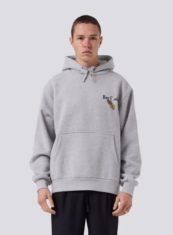 Bee Cools Hood Grey Melange sold by Barney Cools