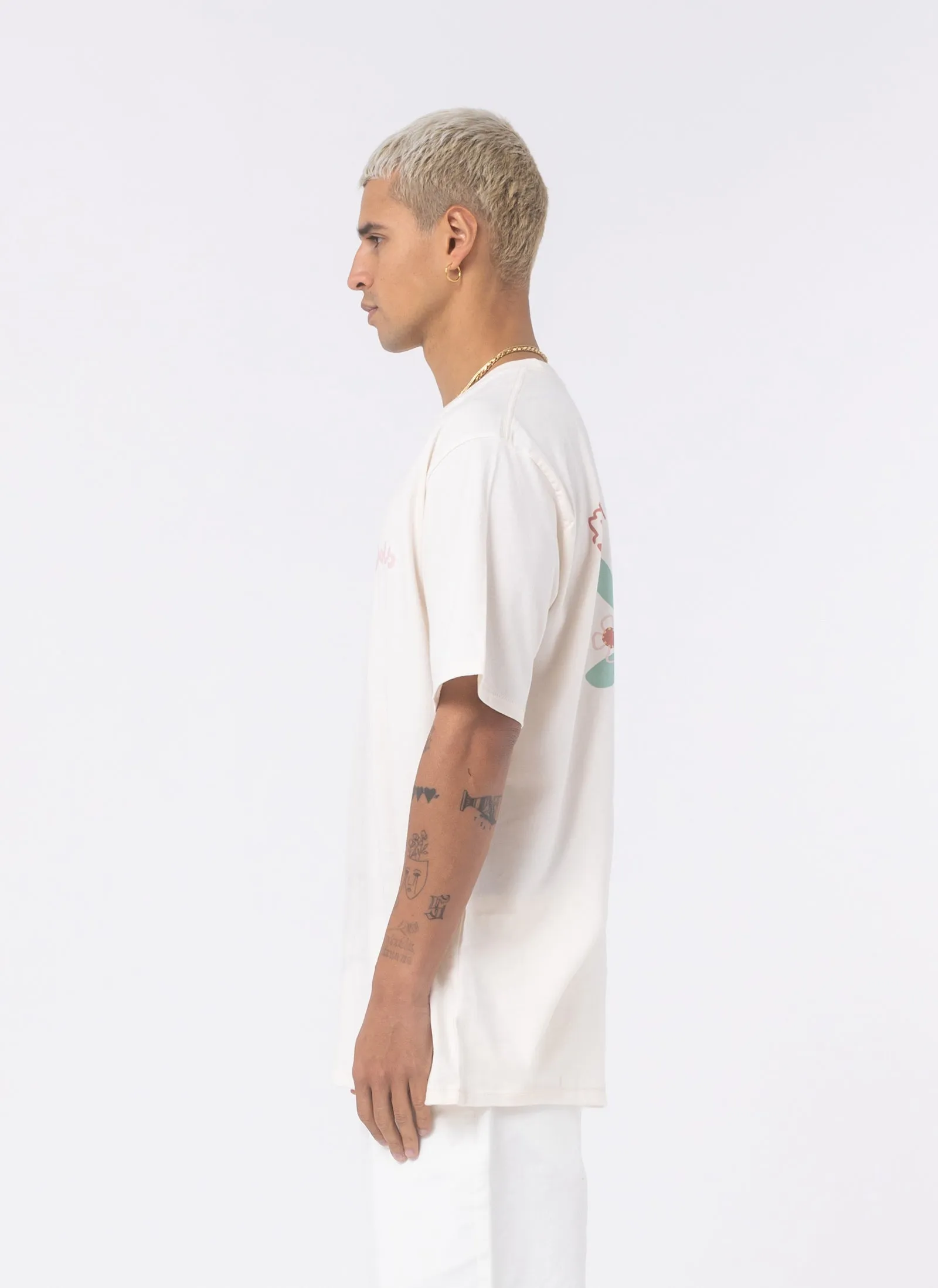 True Blue Tee Vintage White sold by Barney Cools product image thumbnail 5