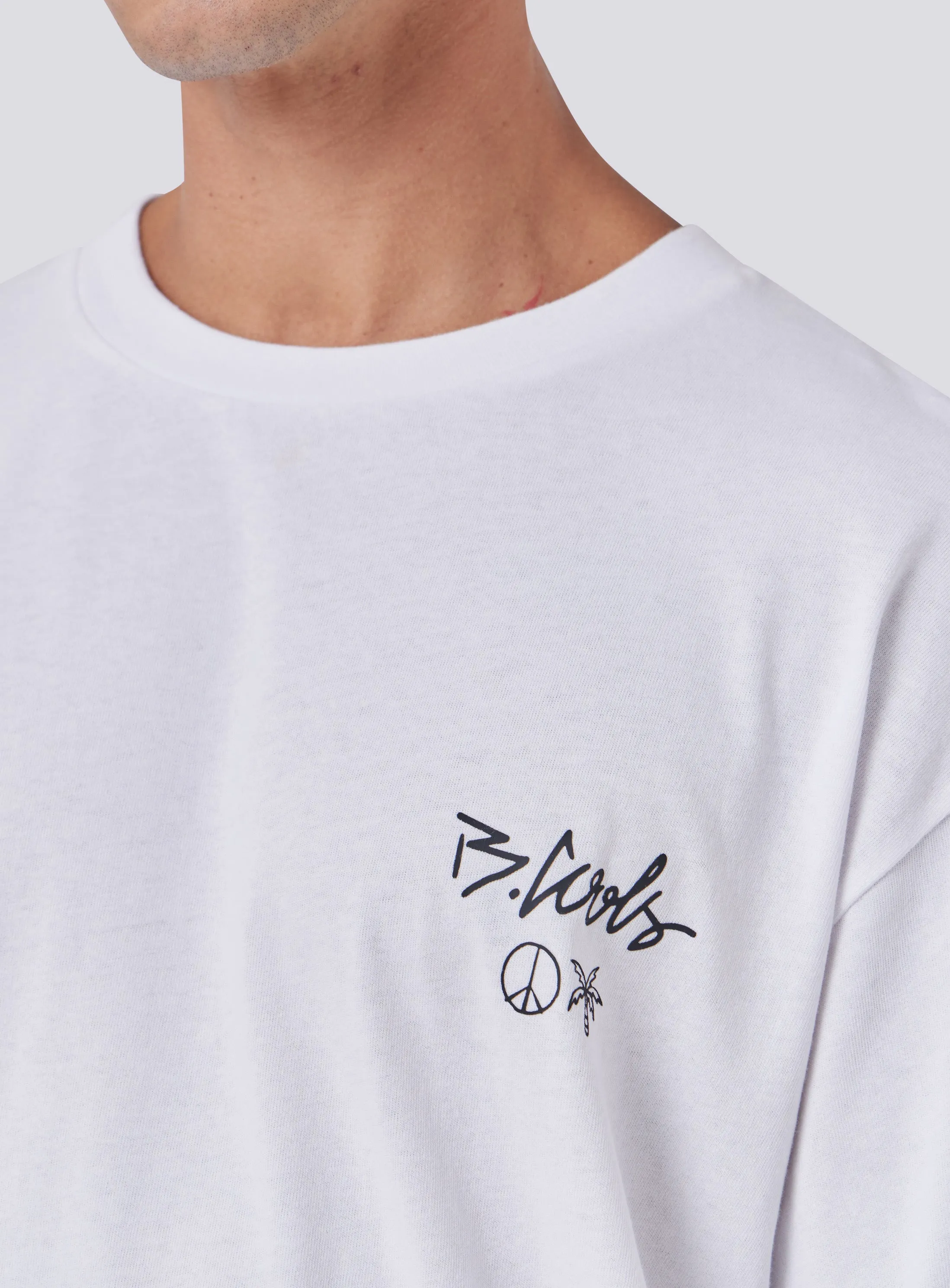 YC Tee White sold by Barney Cools product image thumbnail 2