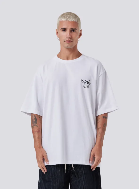 YC Tee White sold by Barney Cools
