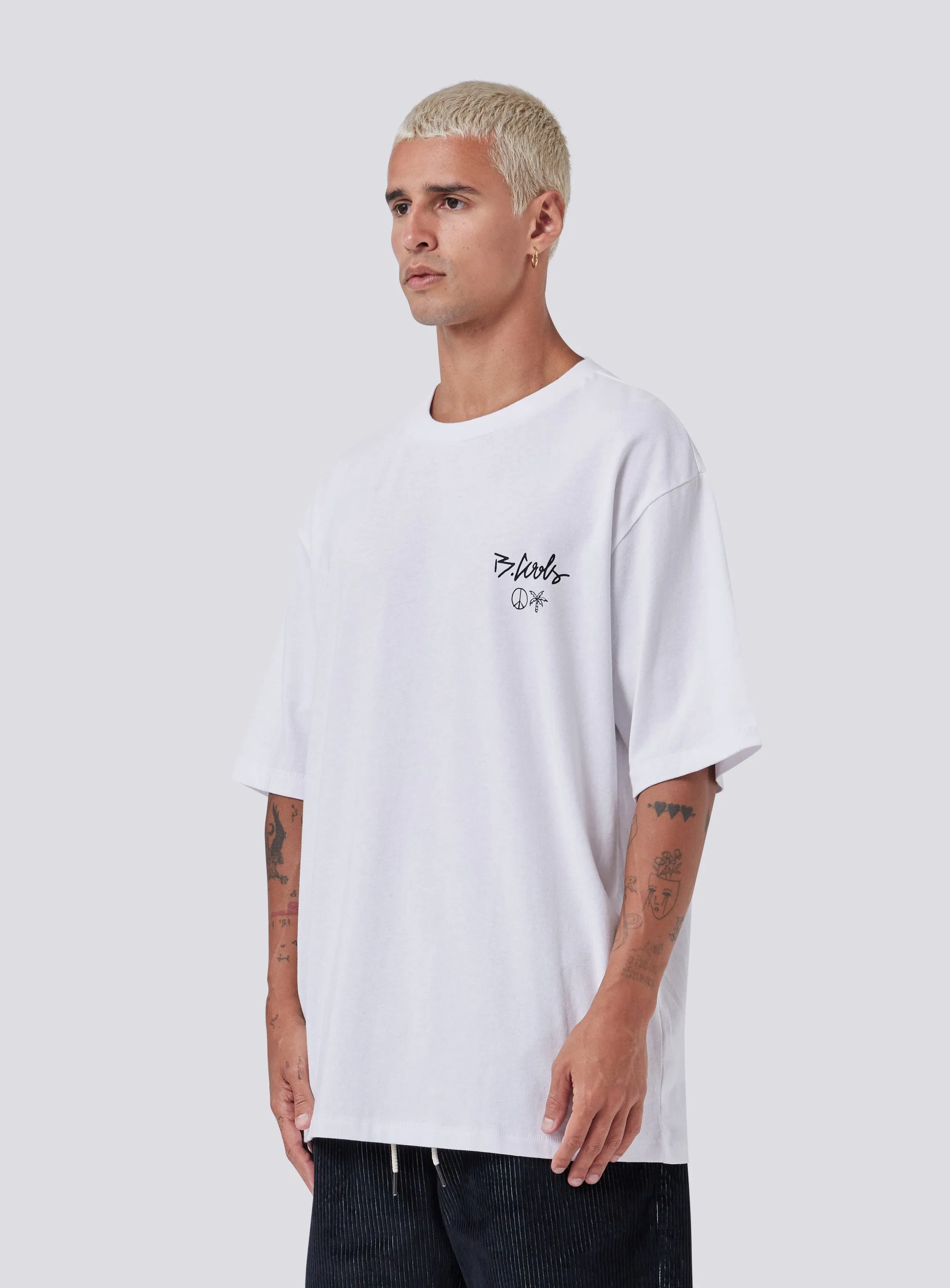 YC Tee White sold by Barney Cools product image thumbnail 3
