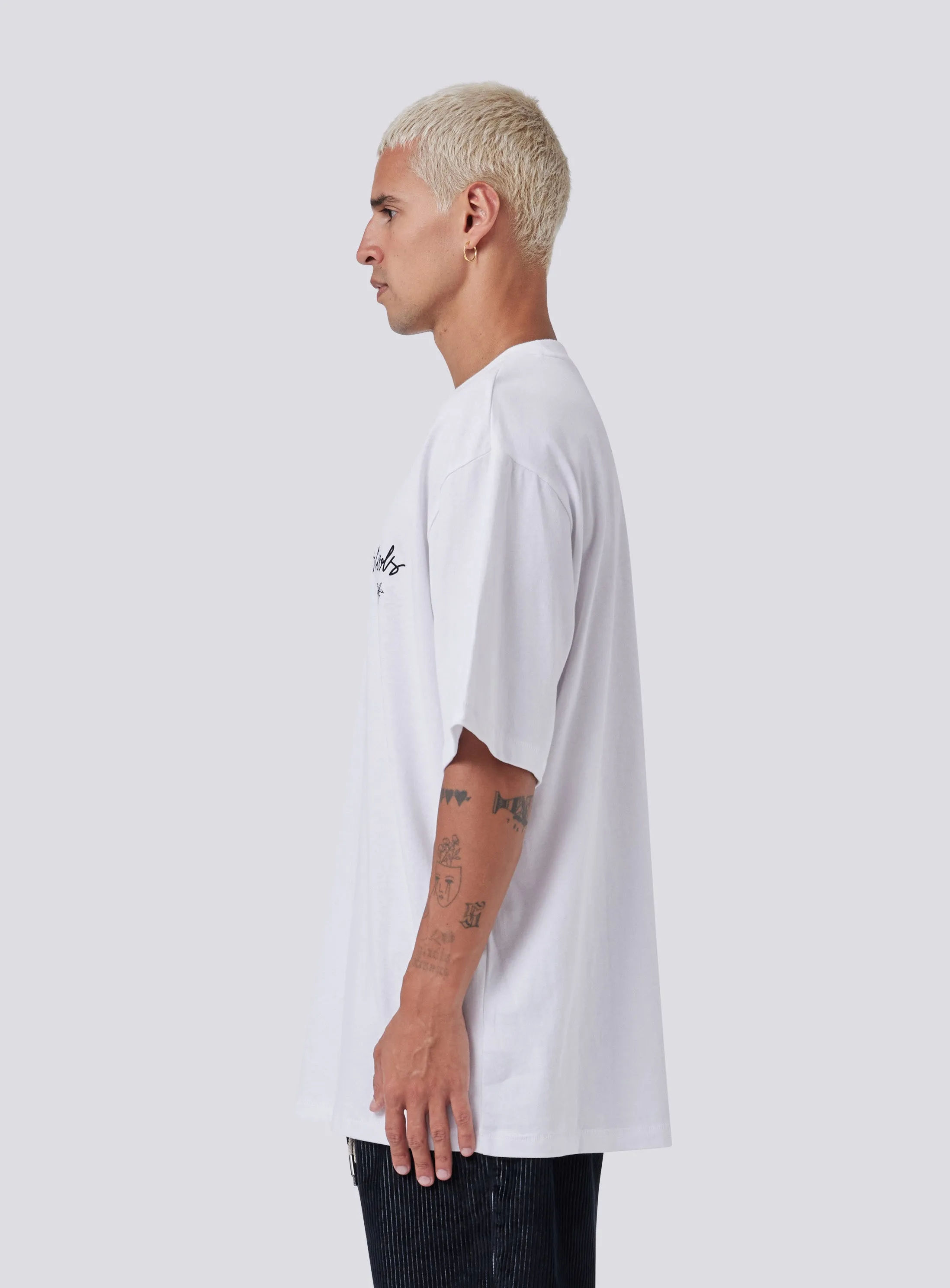 YC Tee White sold by Barney Cools product image thumbnail 4