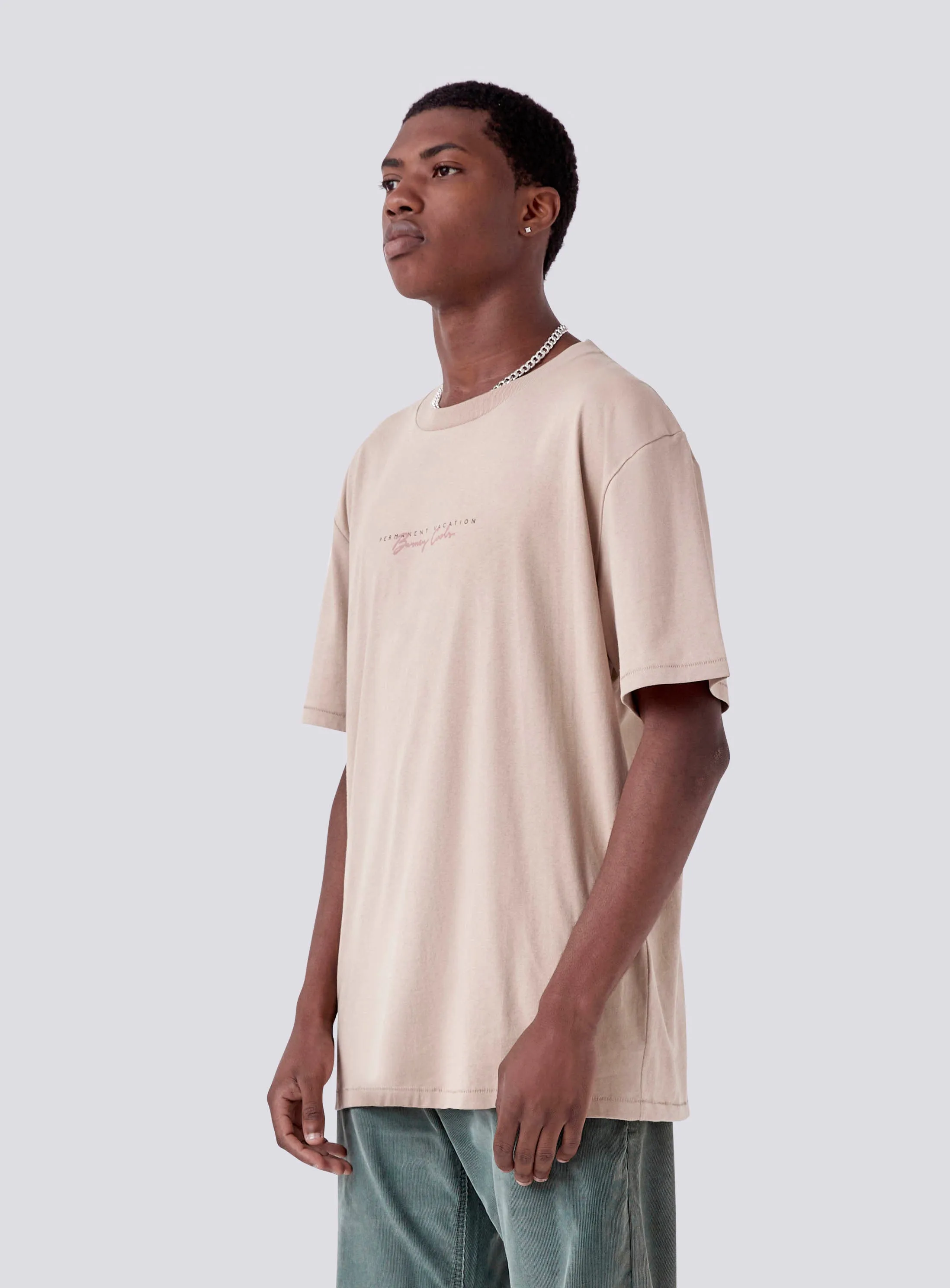 Vacation Homie Tee Beige sold by Barney Cools product image thumbnail 3