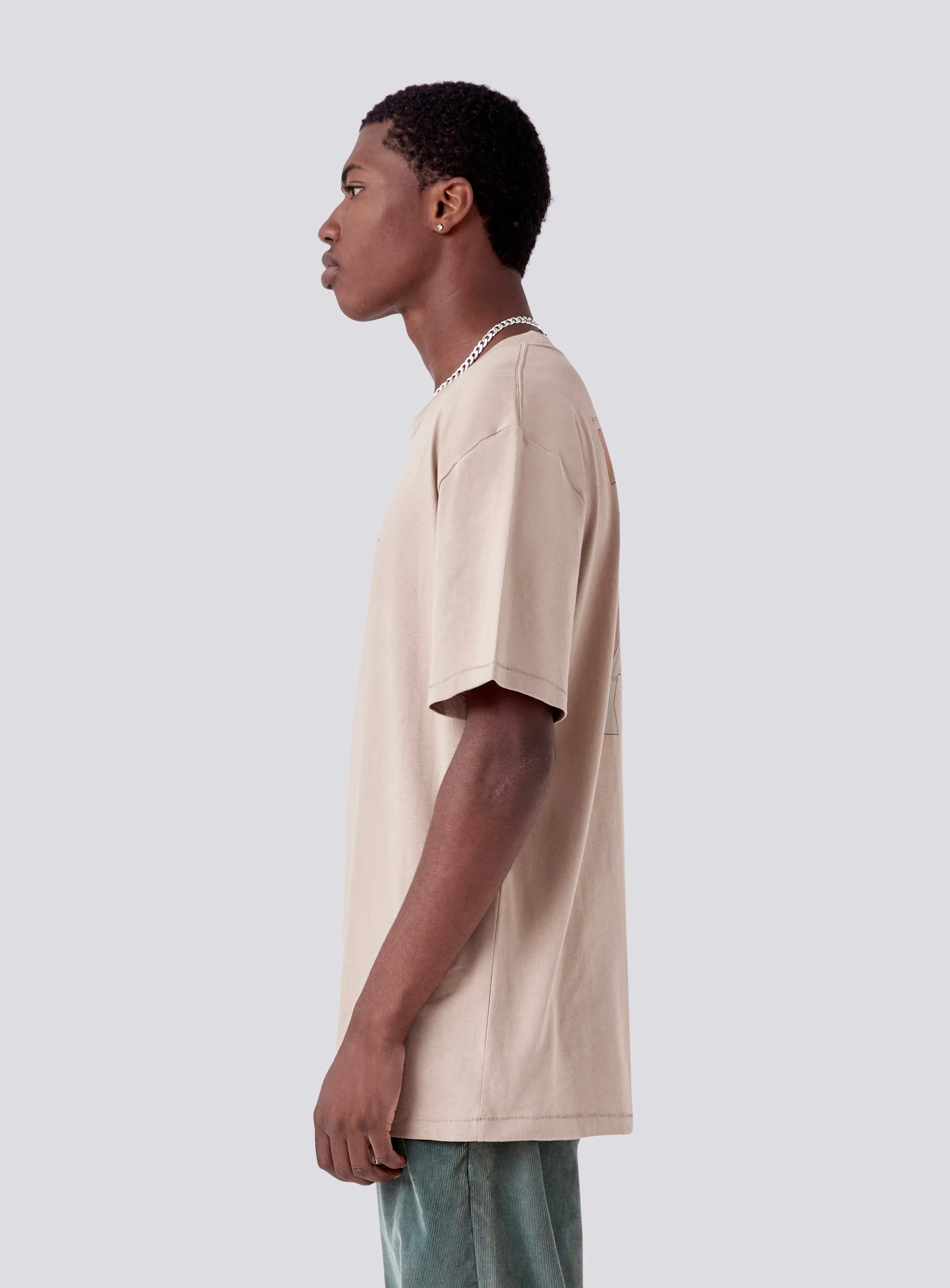 Vacation Homie Tee Beige sold by Barney Cools product image thumbnail 5