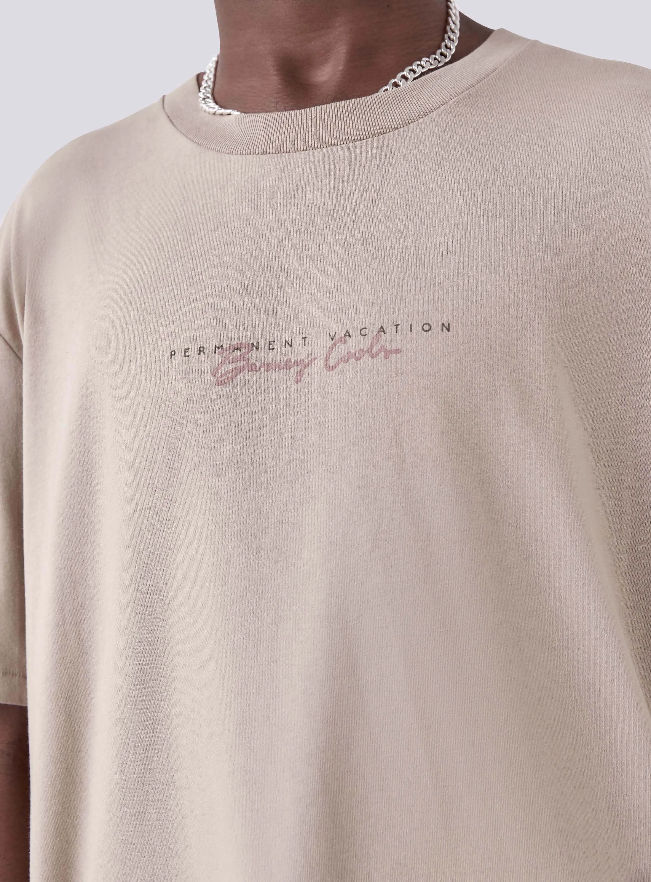 Vacation Homie Tee Beige sold by Barney Cools product image thumbnail 4