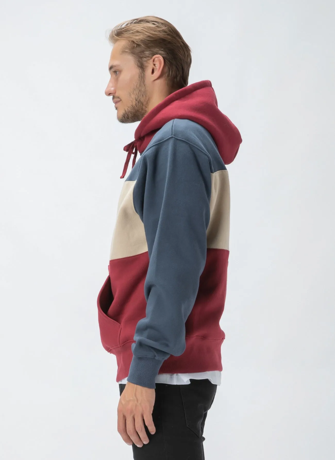B.Cools Hood Sweatshirt Red Panel sold by Barney Cools product image thumbnail 4