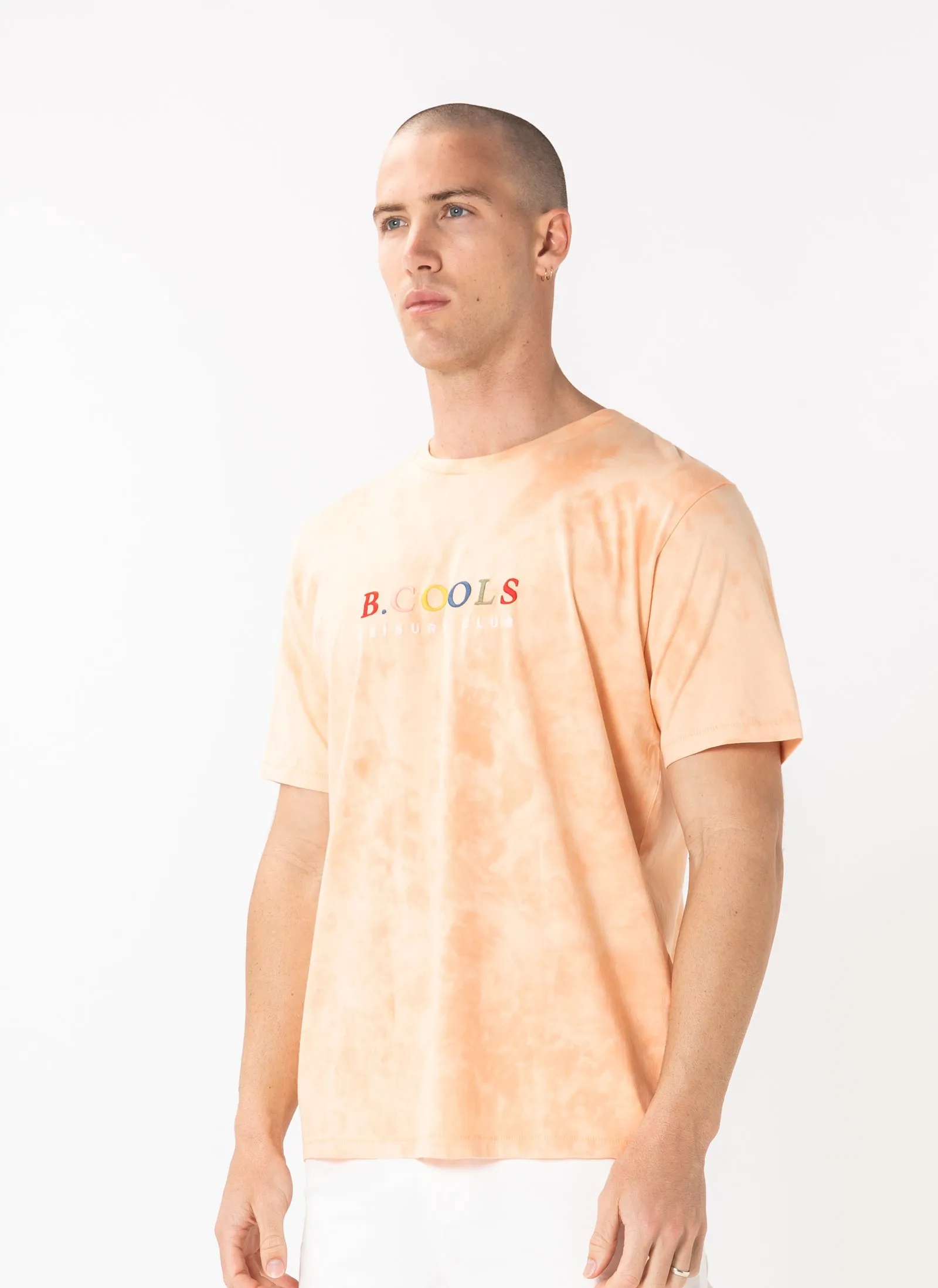 Leisure Club Tee Tie Dye sold by Barney Cools product image thumbnail 3