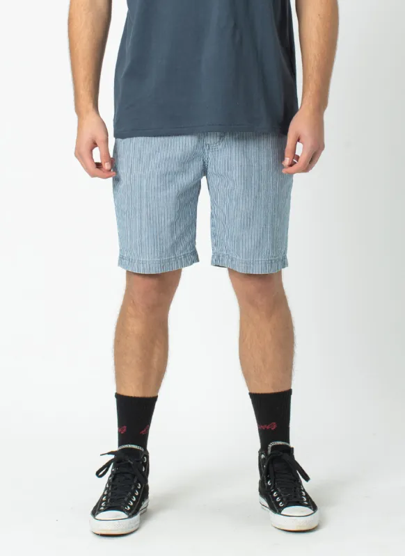 B.Relaxed Short Navy Stripe sold by Barney Cools