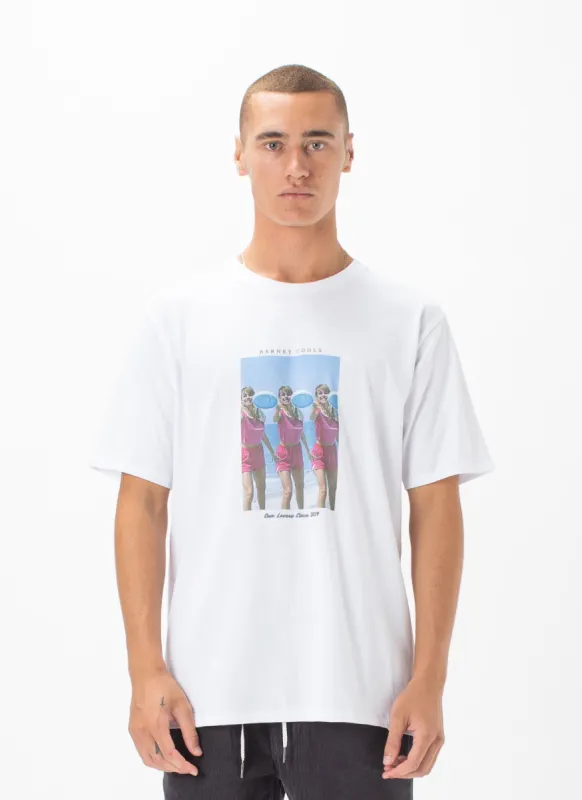 Sun Lover Tee White sold by Barney Cools