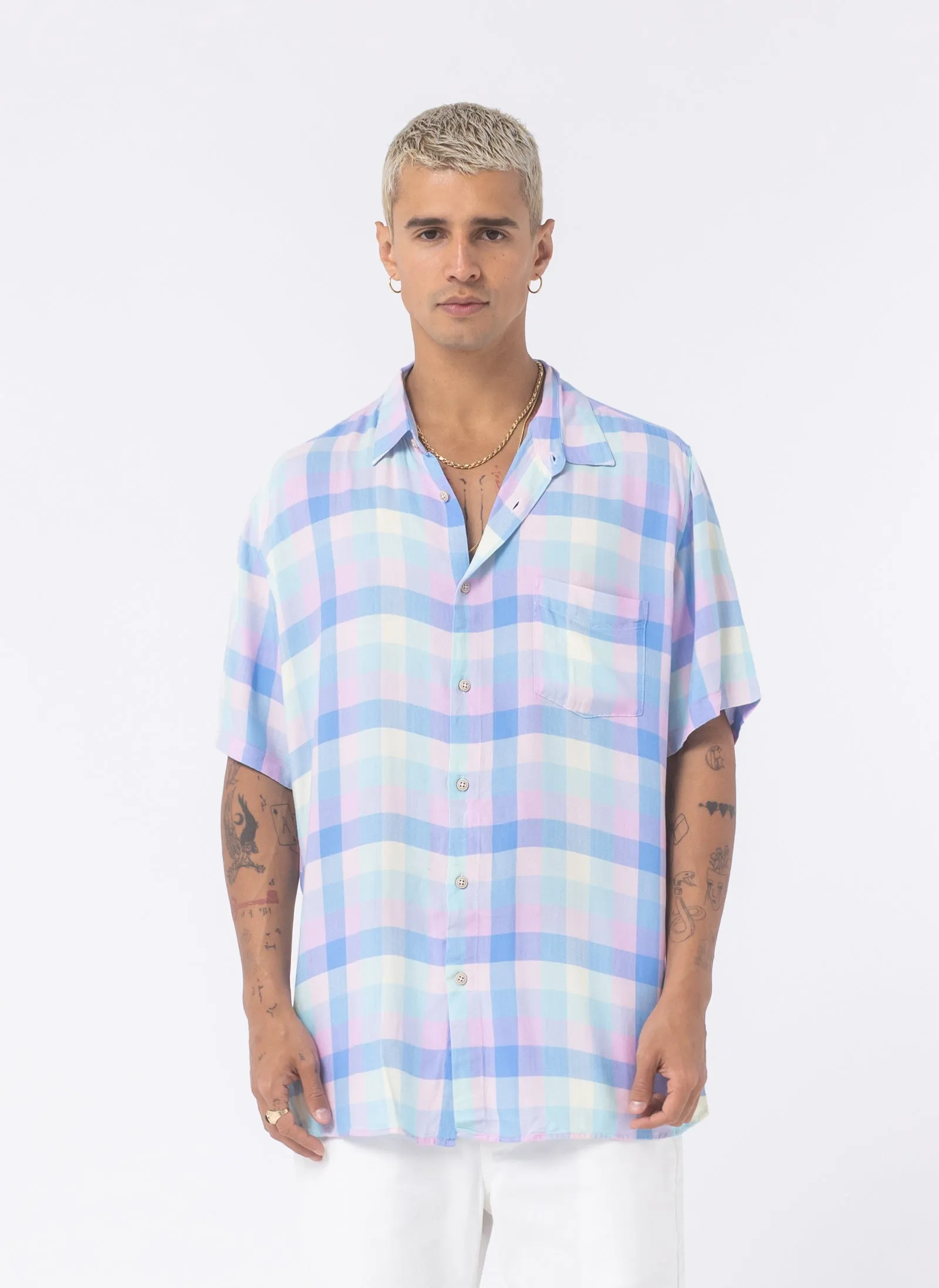 Holiday Shirt Pastel Plaid sold by Barney Cools