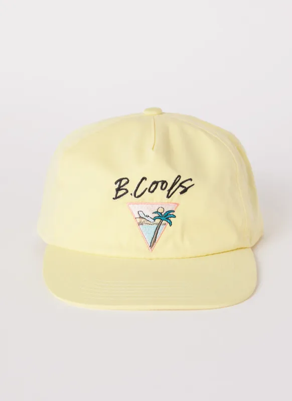 Poolside Cap Lemon sold by Barney Cools