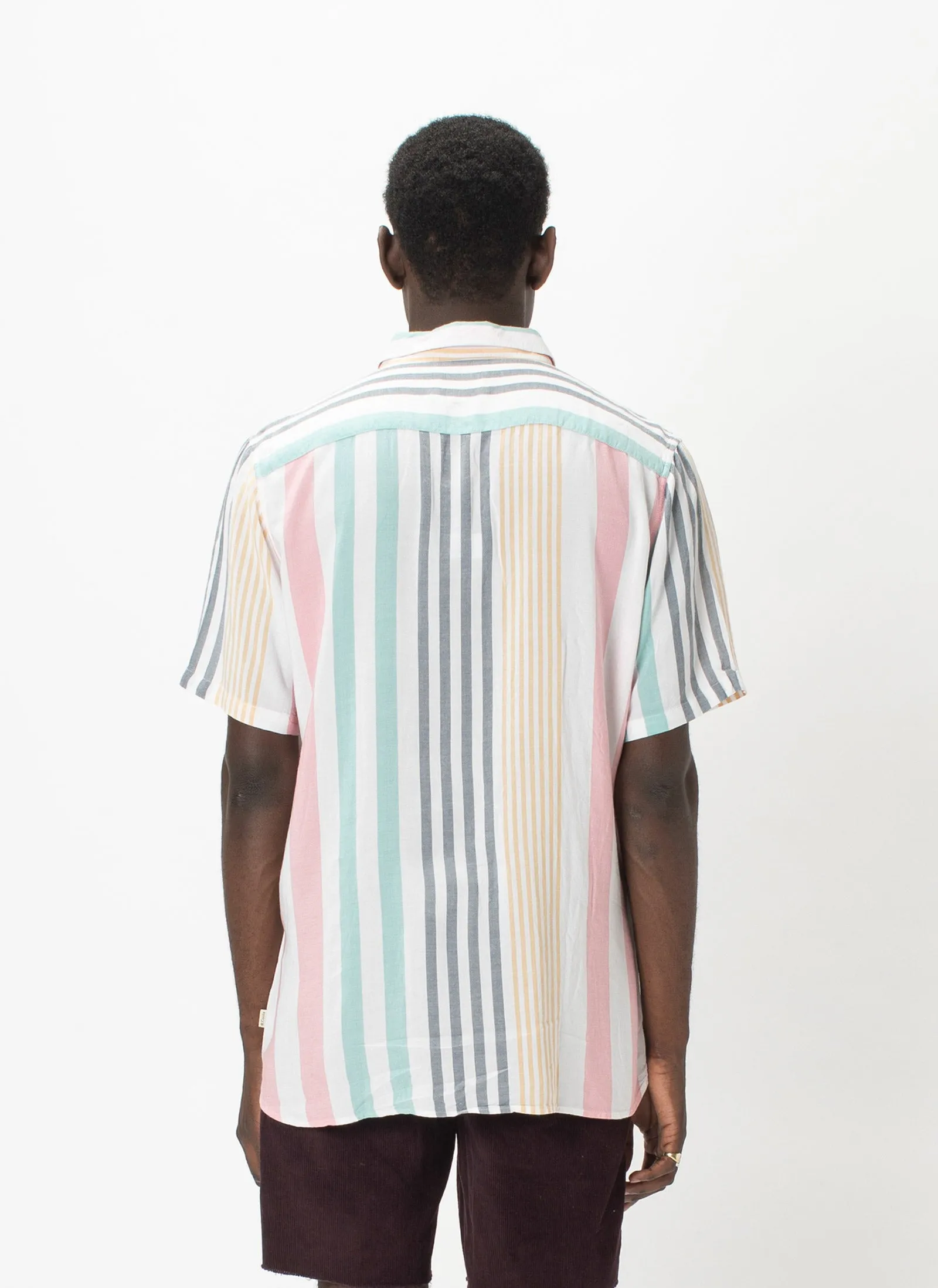 Holiday Short-Sleeve Shirt Candy Stripe sold by Barney Cools product image thumbnail 5
