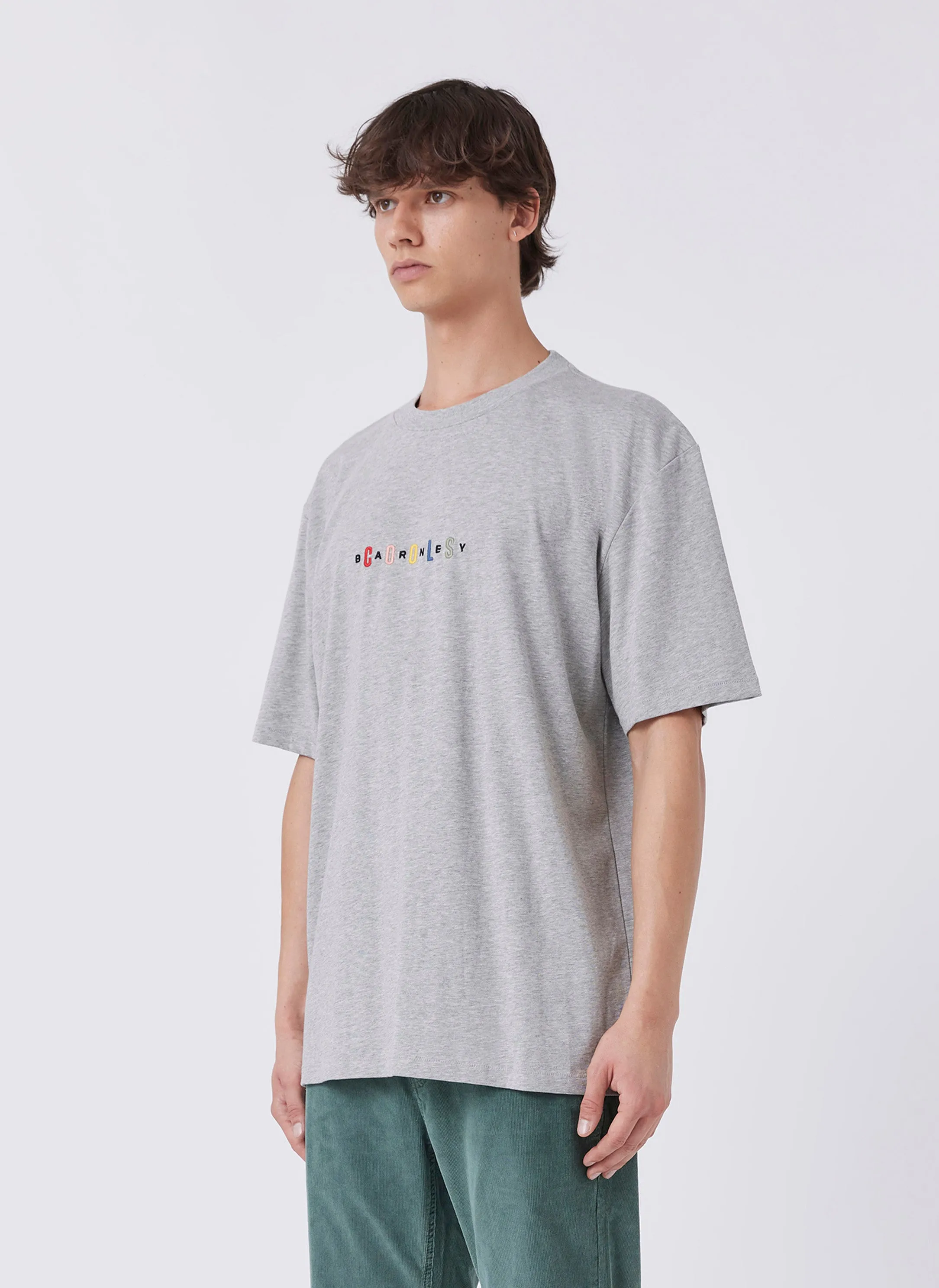 90s Homie Tee Grey Melange sold by Barney Cools product image thumbnail 3