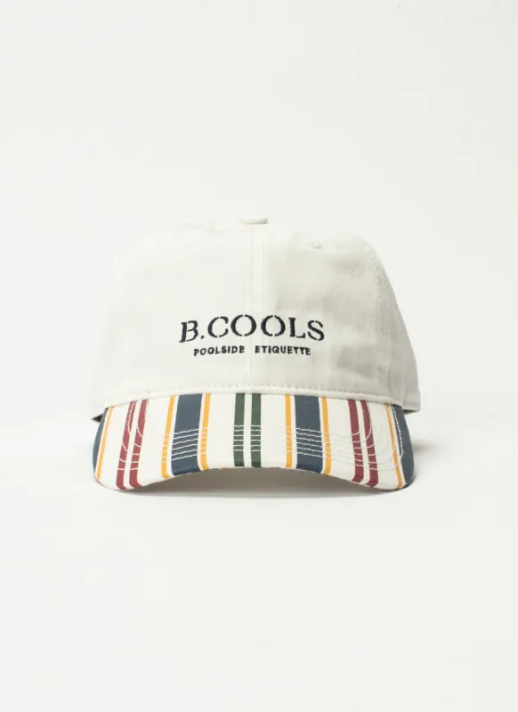 B.Cools Embro Curve Brim White Stripe sold by Barney Cools