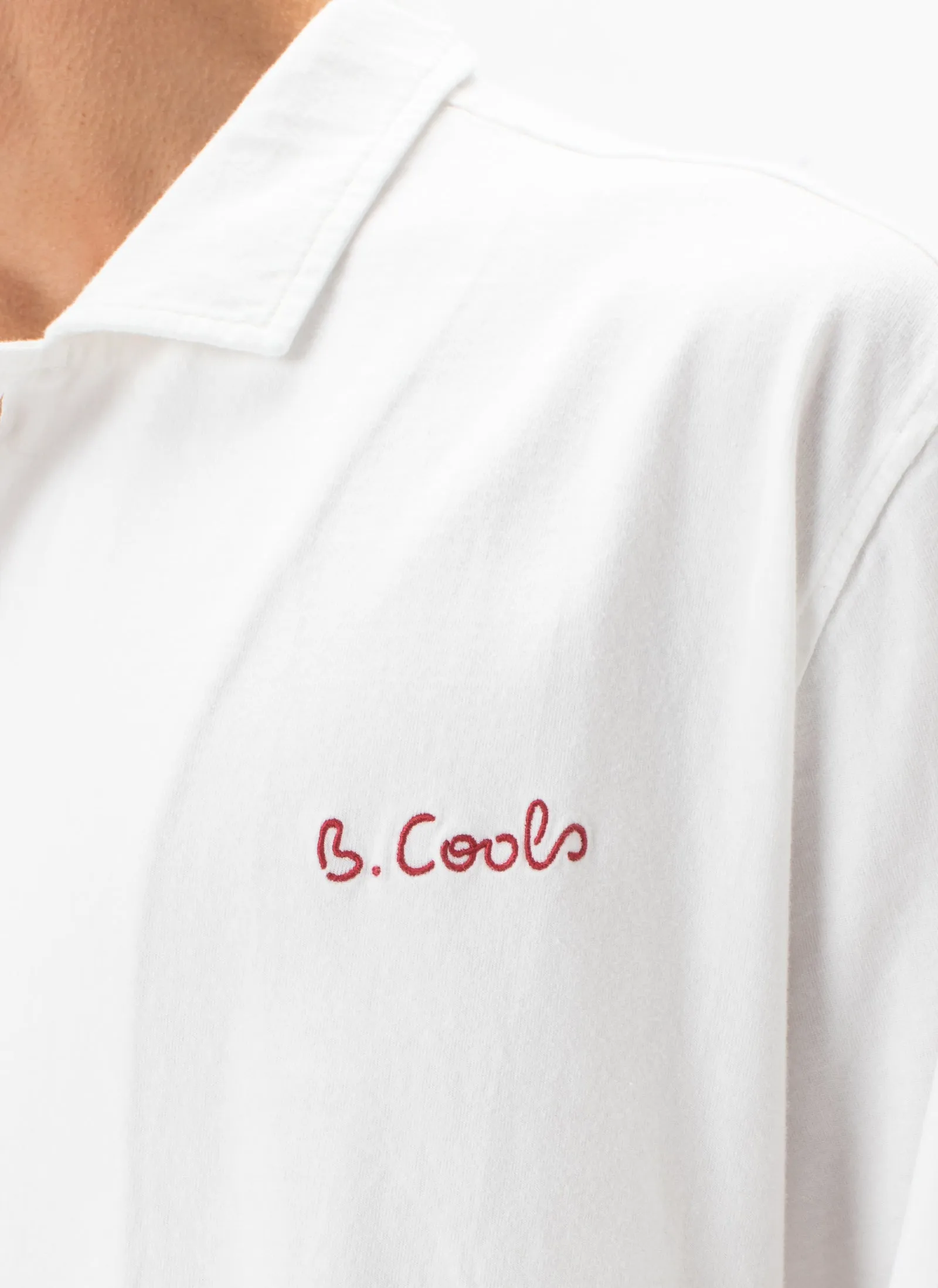 Comfy Camp-Collar Shirt White sold by Barney Cools product image thumbnail 3