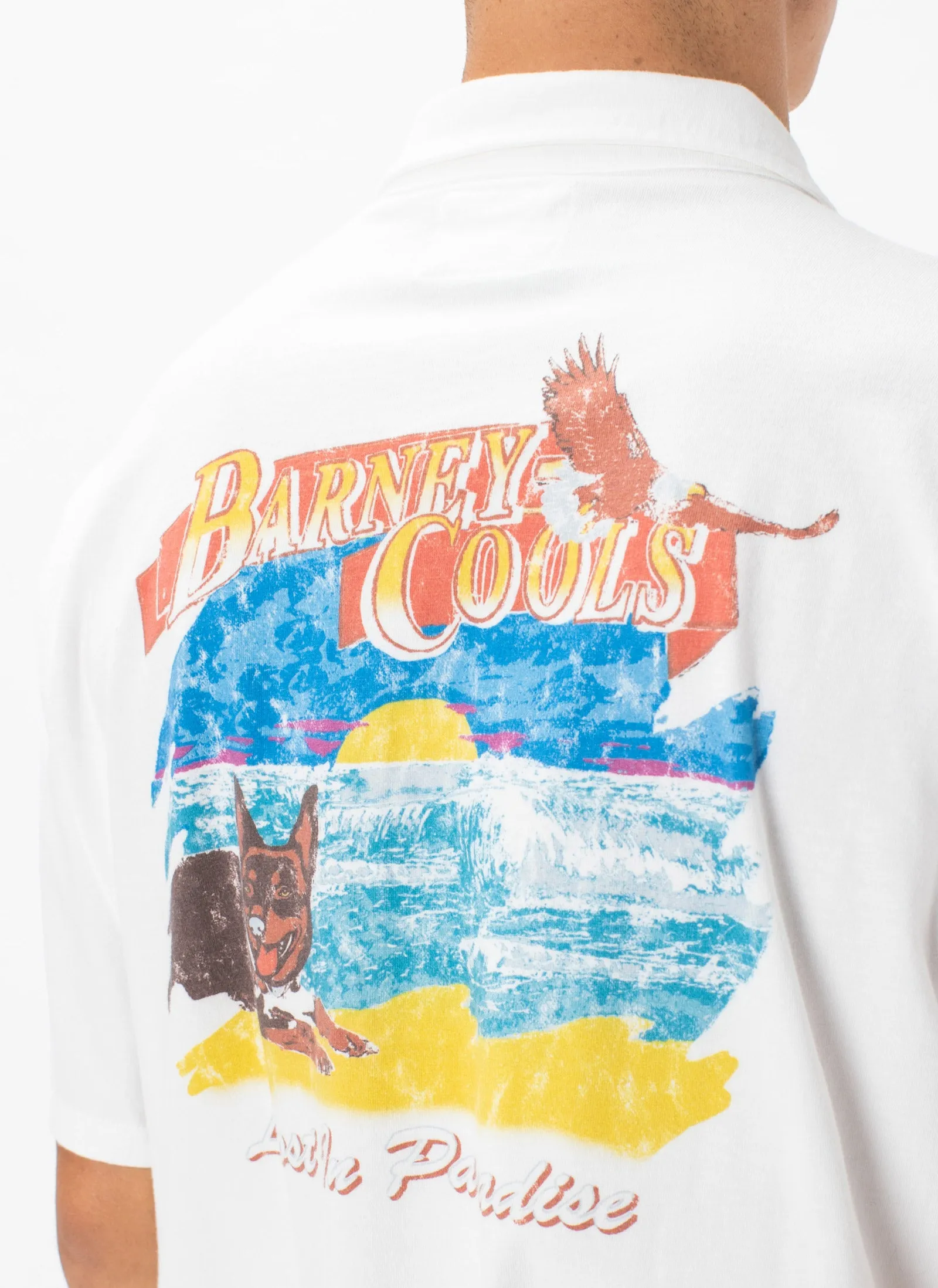 Comfy Camp-Collar Shirt White sold by Barney Cools product image thumbnail 2