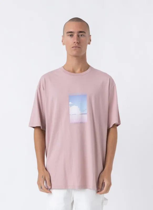 Disco Homie Tee Old Rose sold by Barney Cools