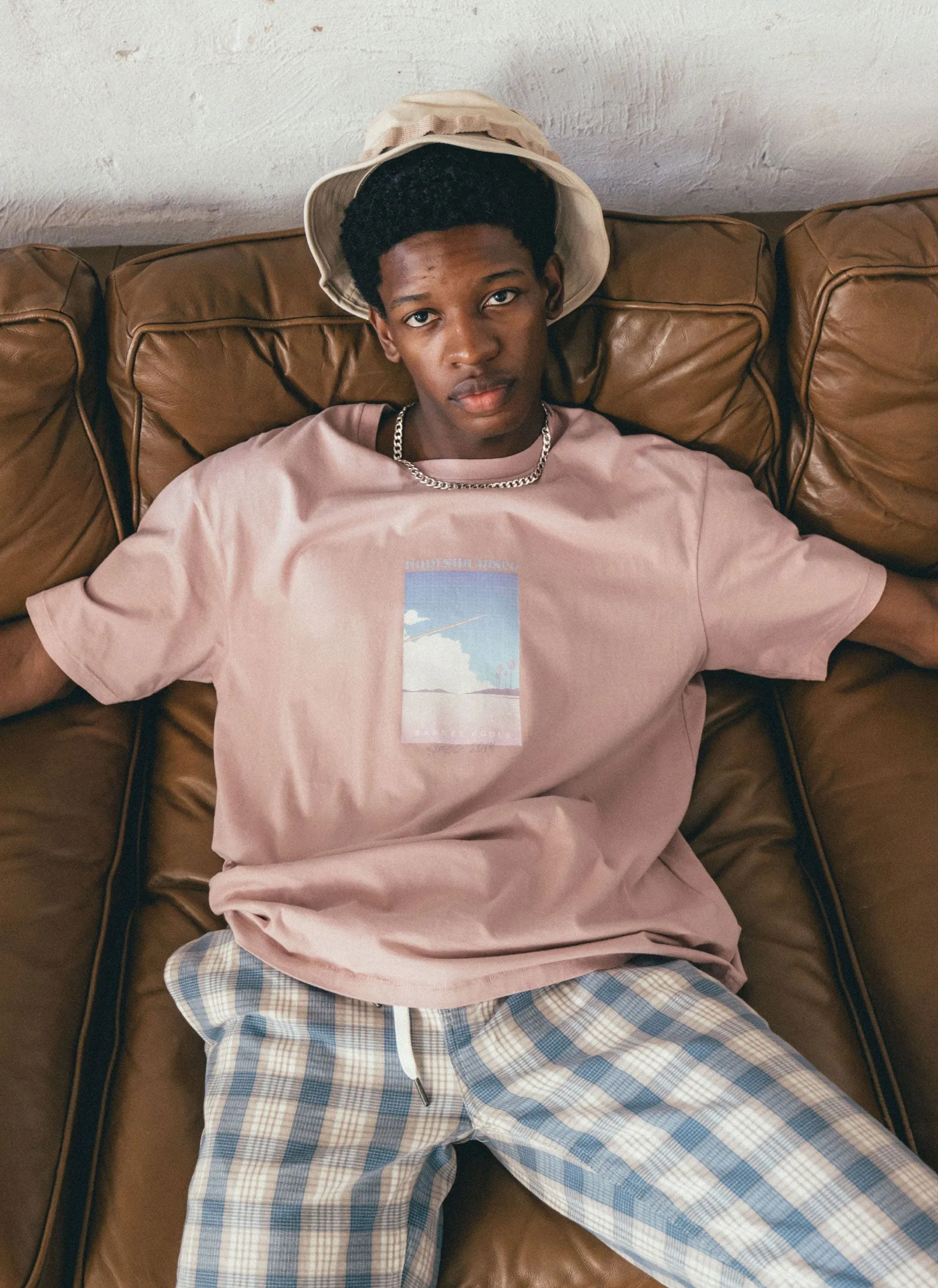 Disco Homie Tee Old Rose sold by Barney Cools product image thumbnail 2