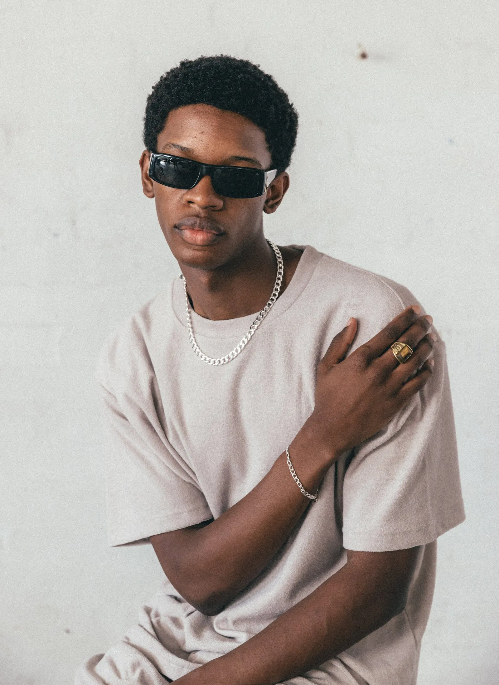 Terry Homie Tee Ash sold by Barney Cools product image thumbnail 2