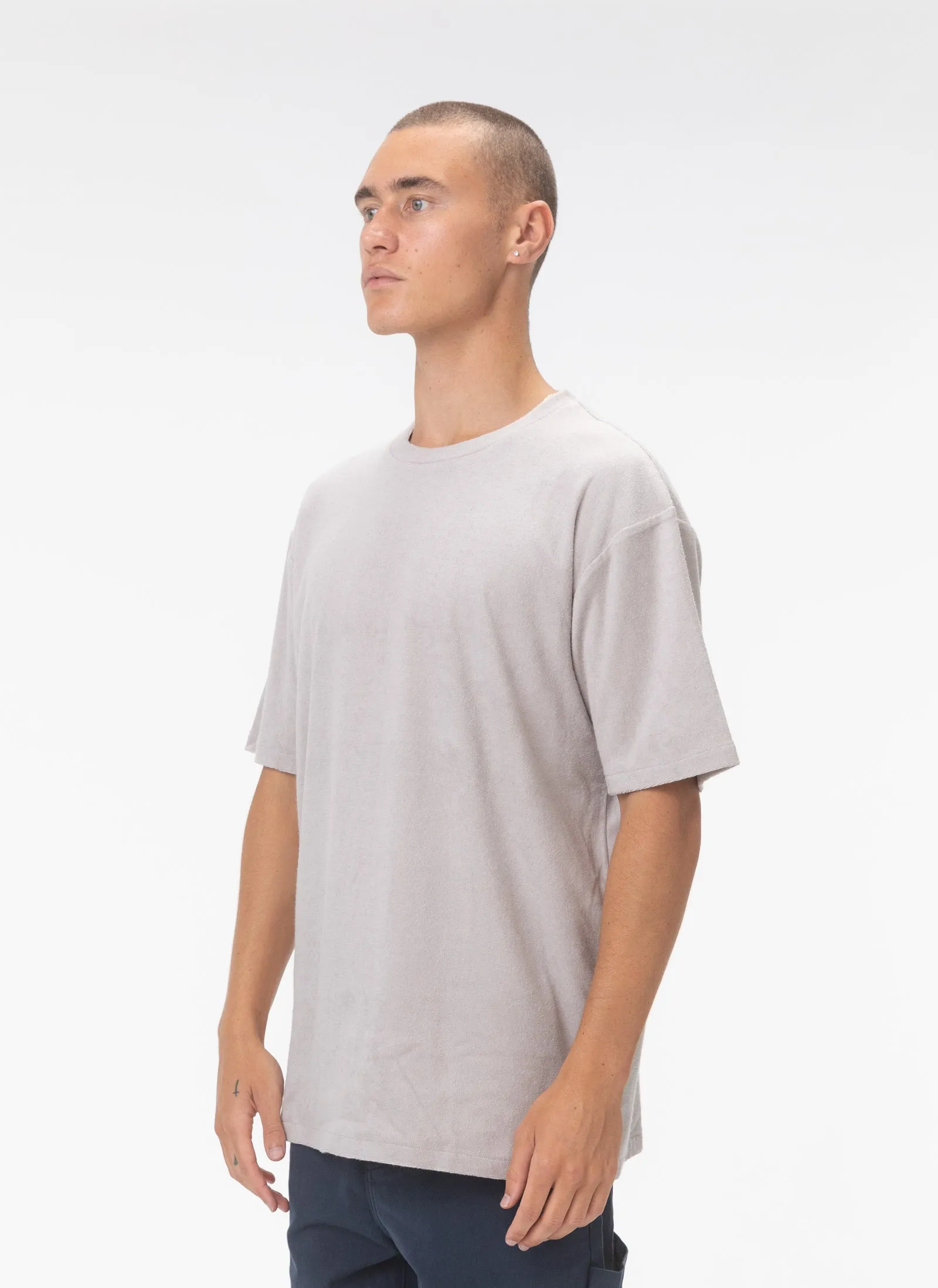 Terry Homie Tee Ash sold by Barney Cools product image thumbnail 4