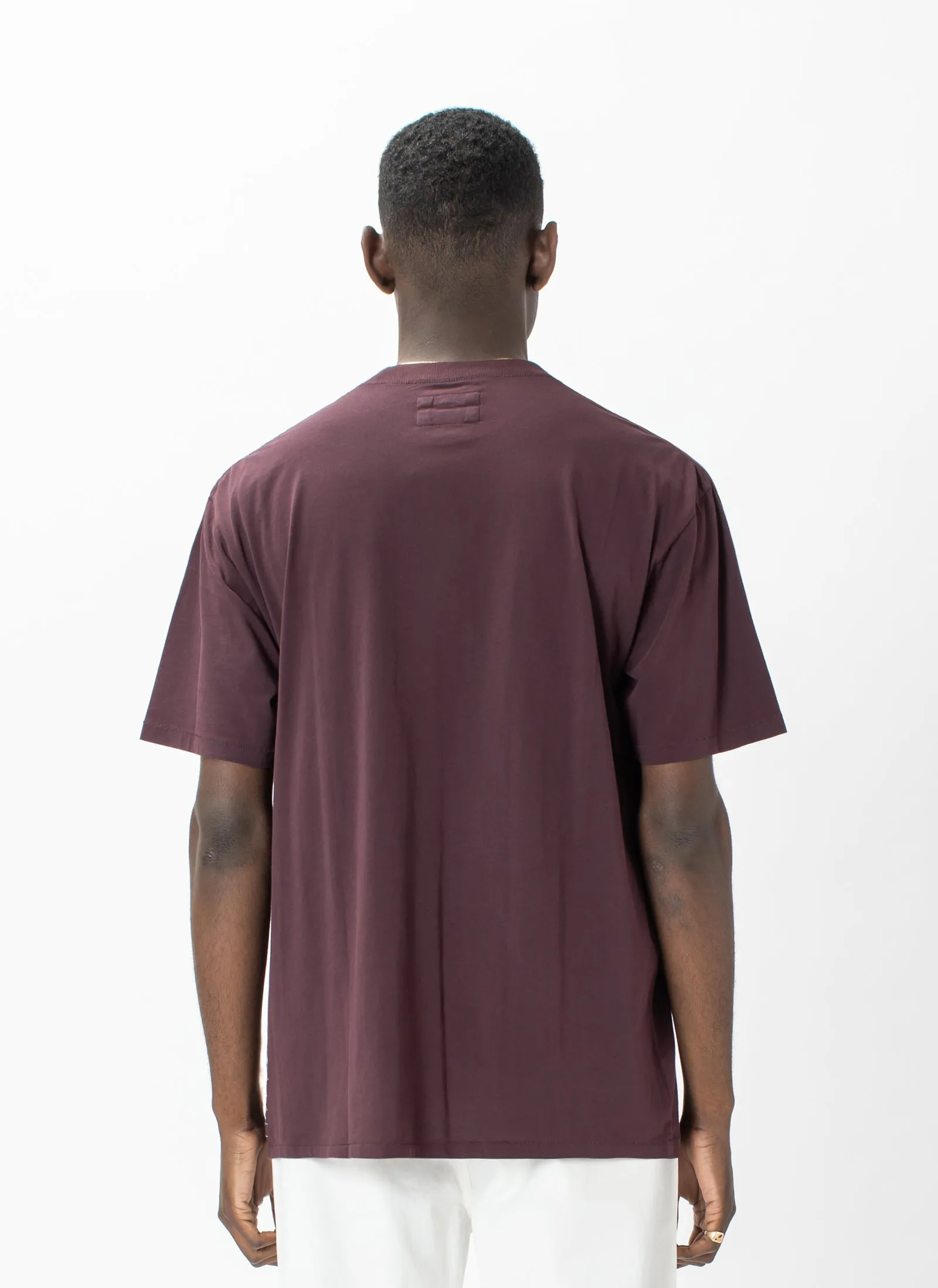 Rayon Homie Tee Oxblood sold by Barney Cools product image thumbnail 4