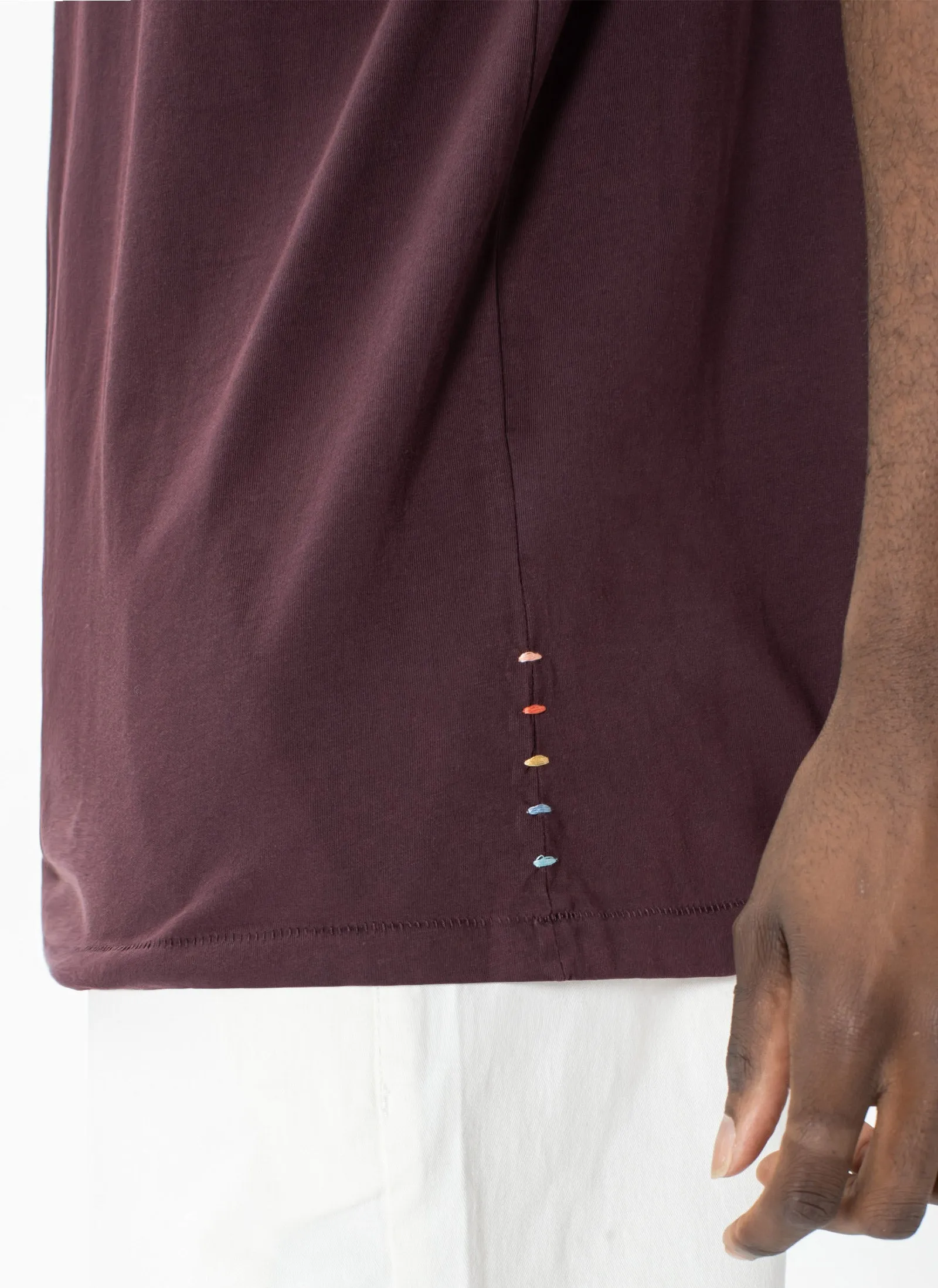 Rayon Homie Tee Oxblood sold by Barney Cools product image thumbnail 2