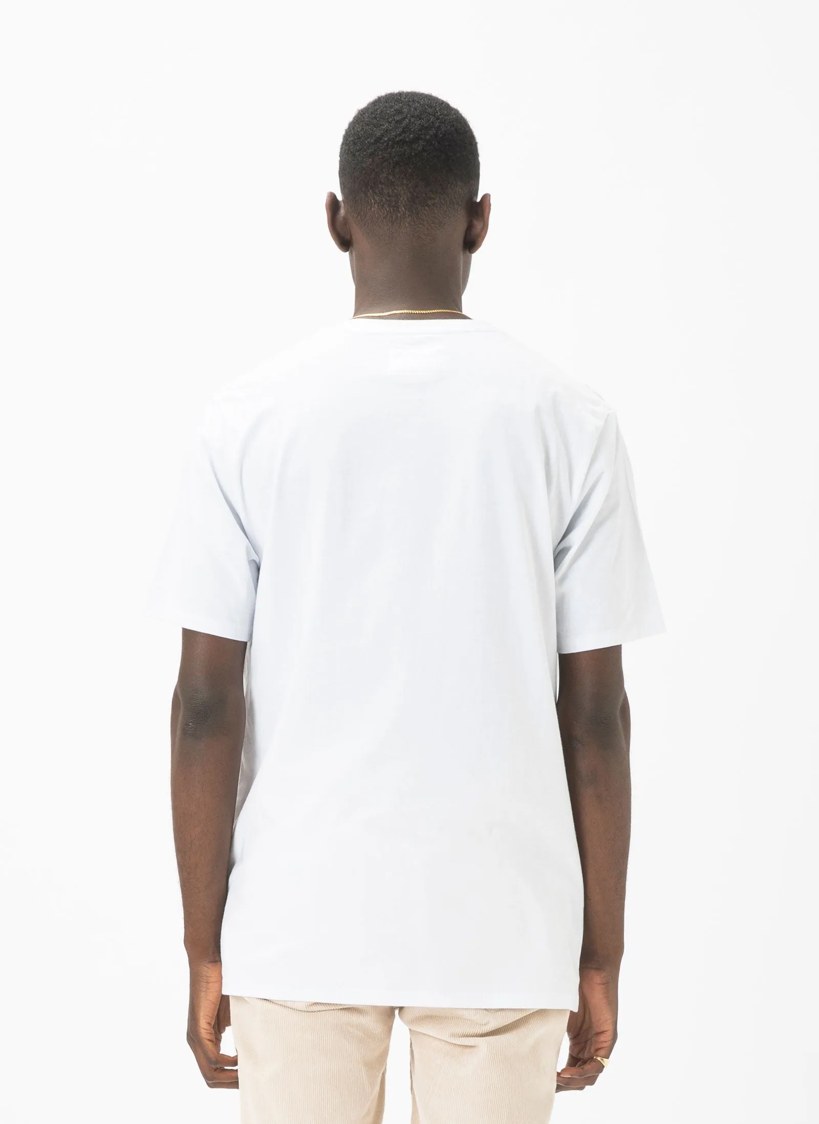 Script Embro Tee White sold by Barney Cools product image thumbnail 4