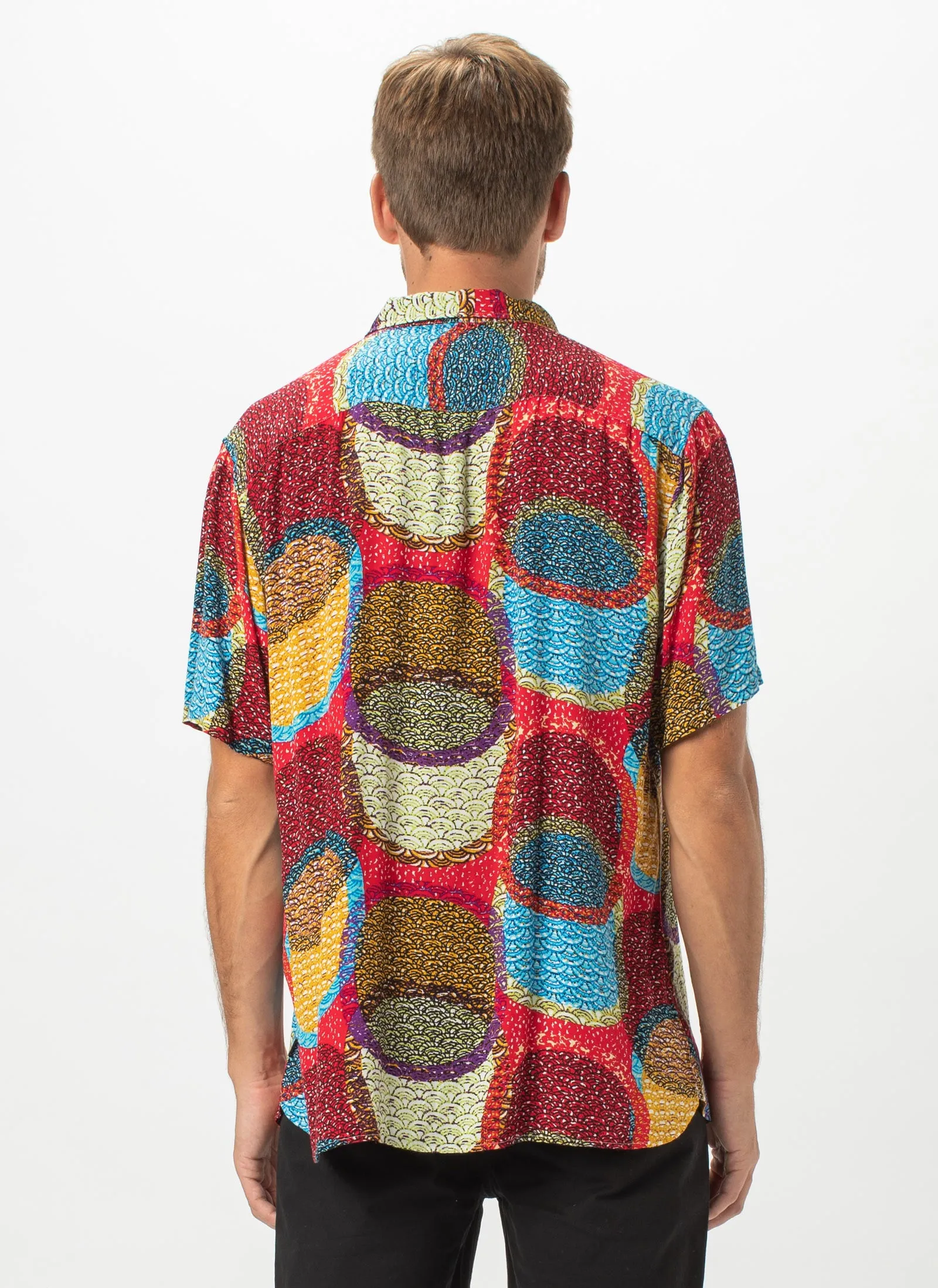 Holiday Short-Sleeve Shirt Red Disco sold by Barney Cools product image thumbnail 5