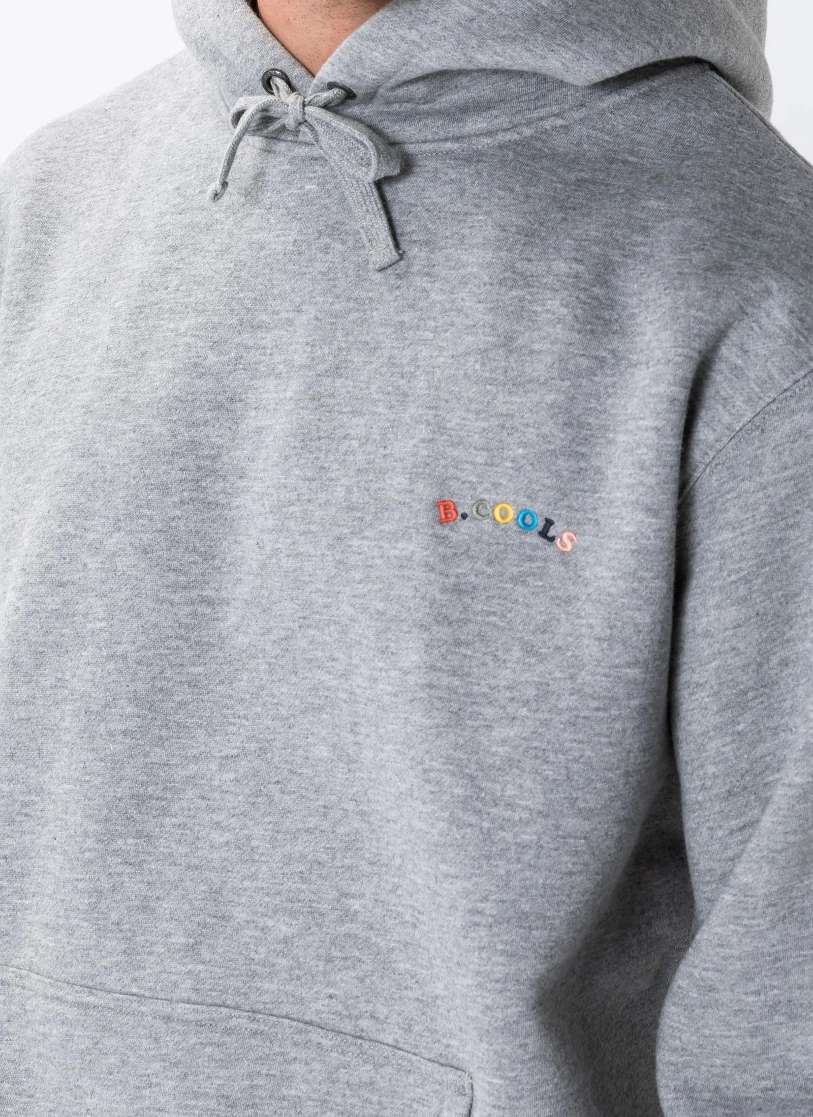 B.Nostalgic Hood Sweatshirt Grey Melange sold by Barney Cools product image thumbnail 2