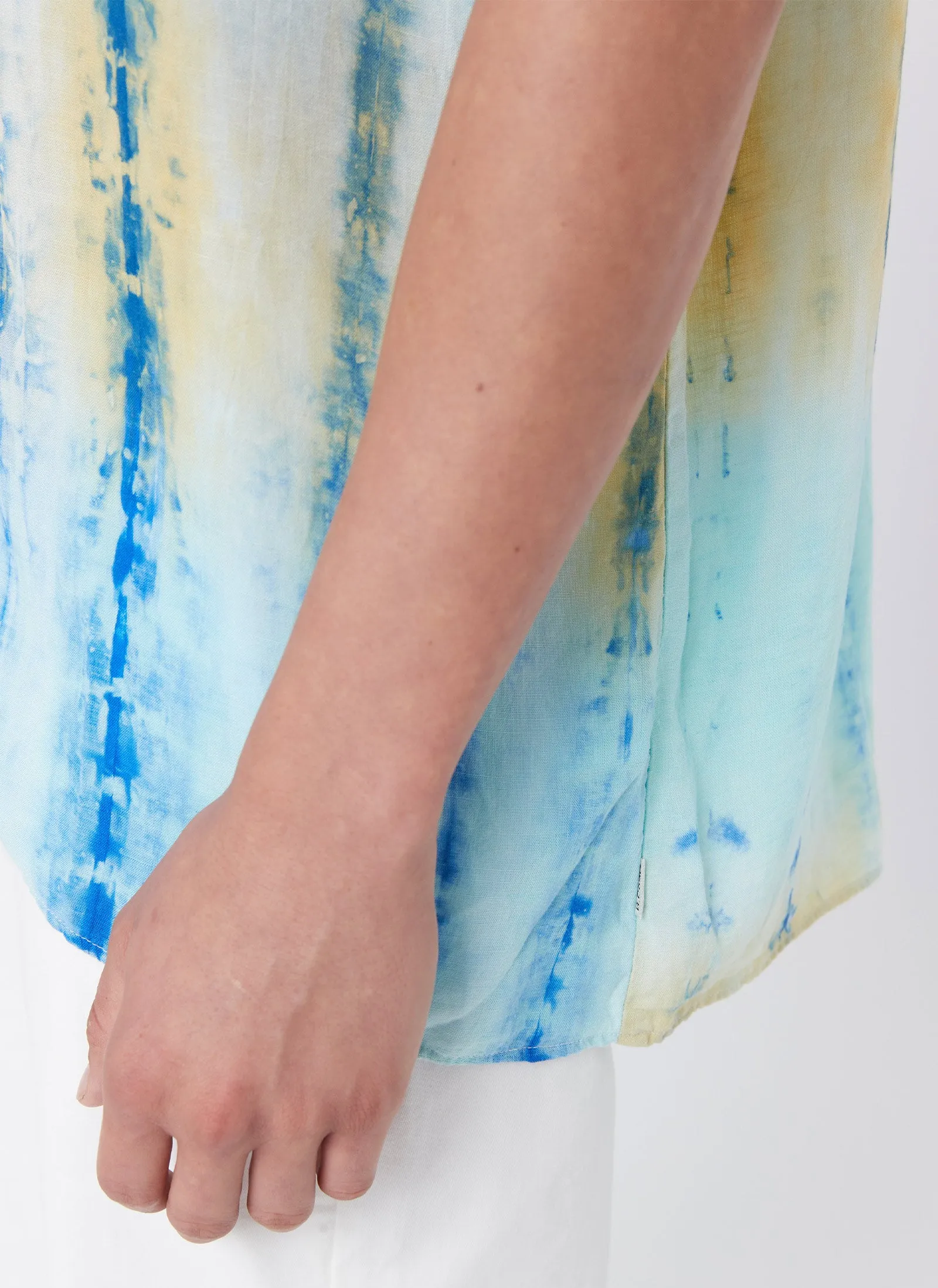 Resort Linen Shirt Casa Tie Dye sold by Barney Cools product image thumbnail 4
