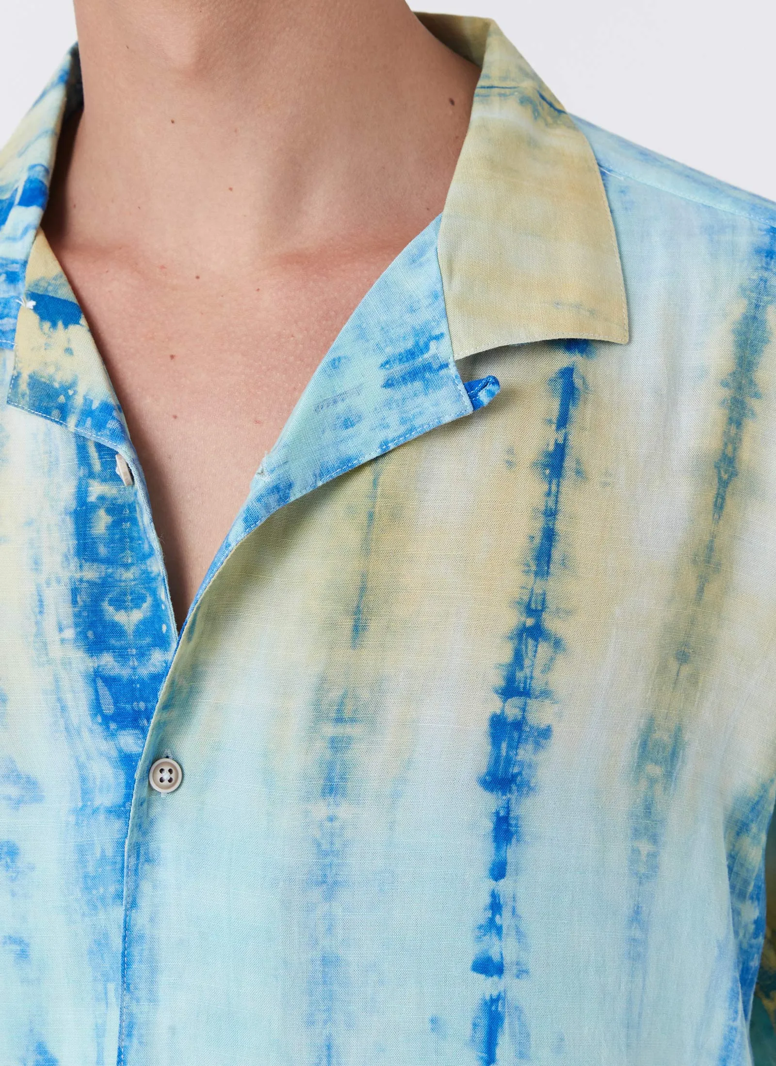 Resort Linen Shirt Casa Tie Dye sold by Barney Cools product image thumbnail 2
