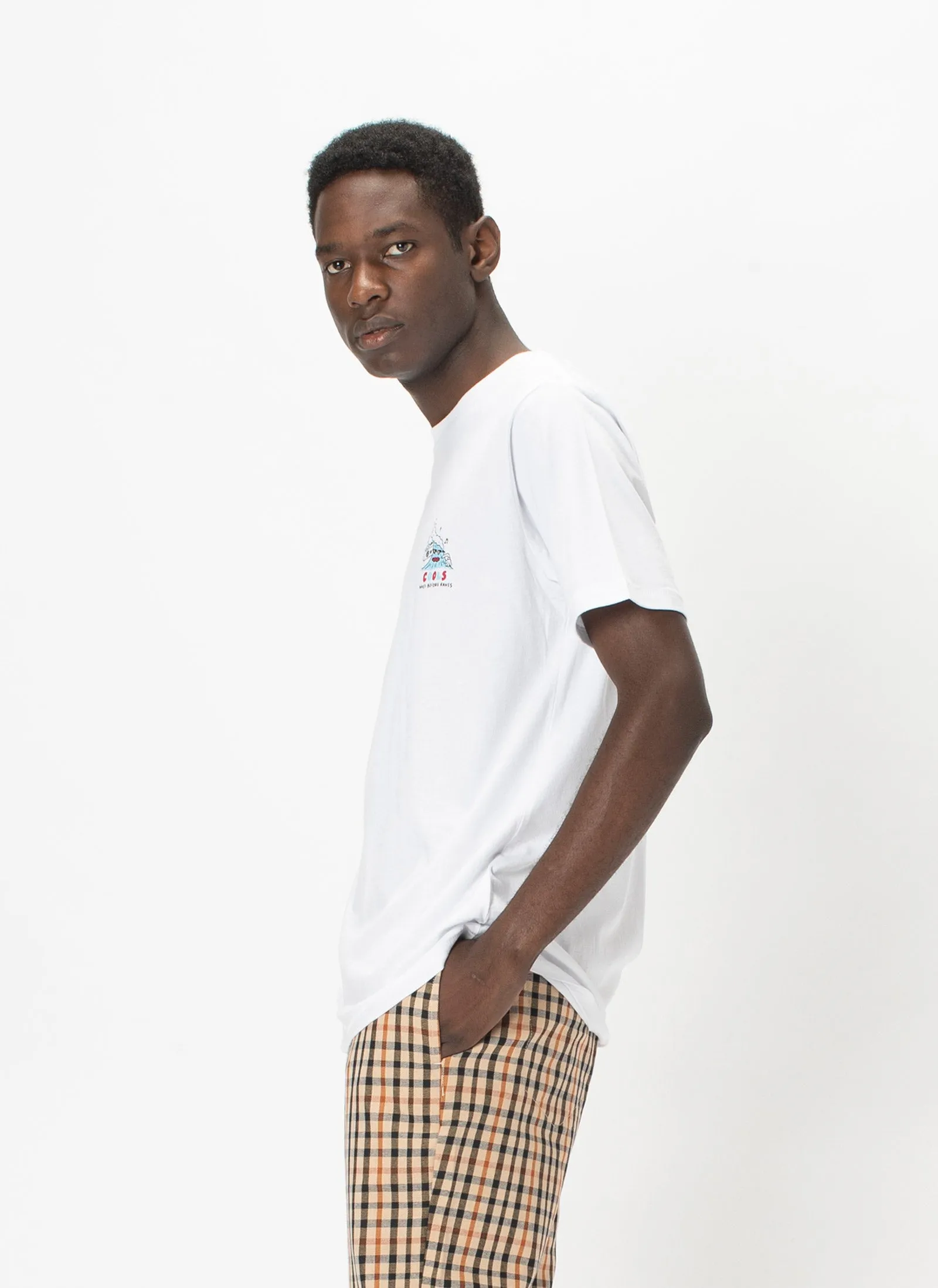 Waves Before Raves Tee White sold by Barney Cools product image thumbnail 3