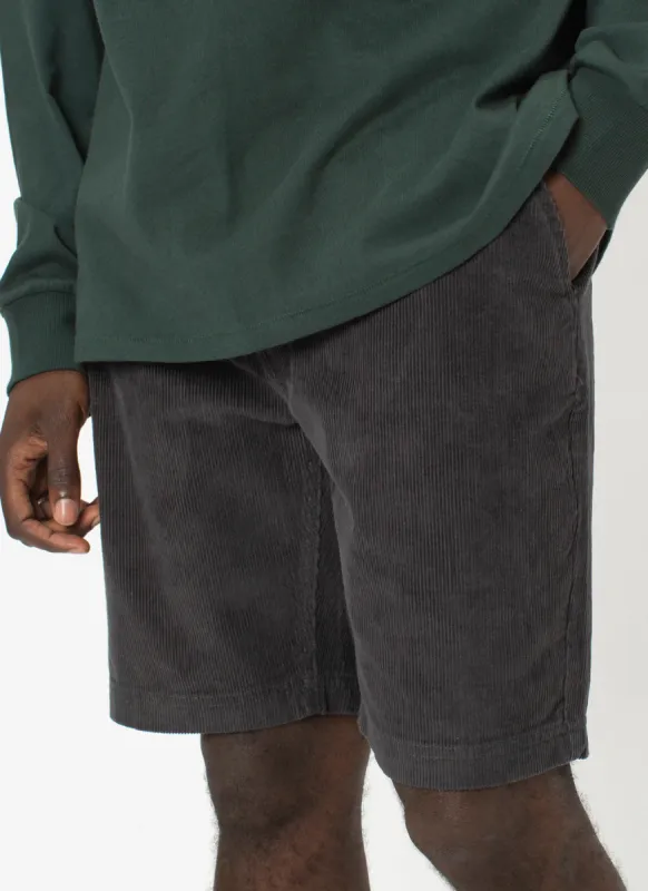 B.Relaxed Short Washed Black Corduroy sold by Barney Cools