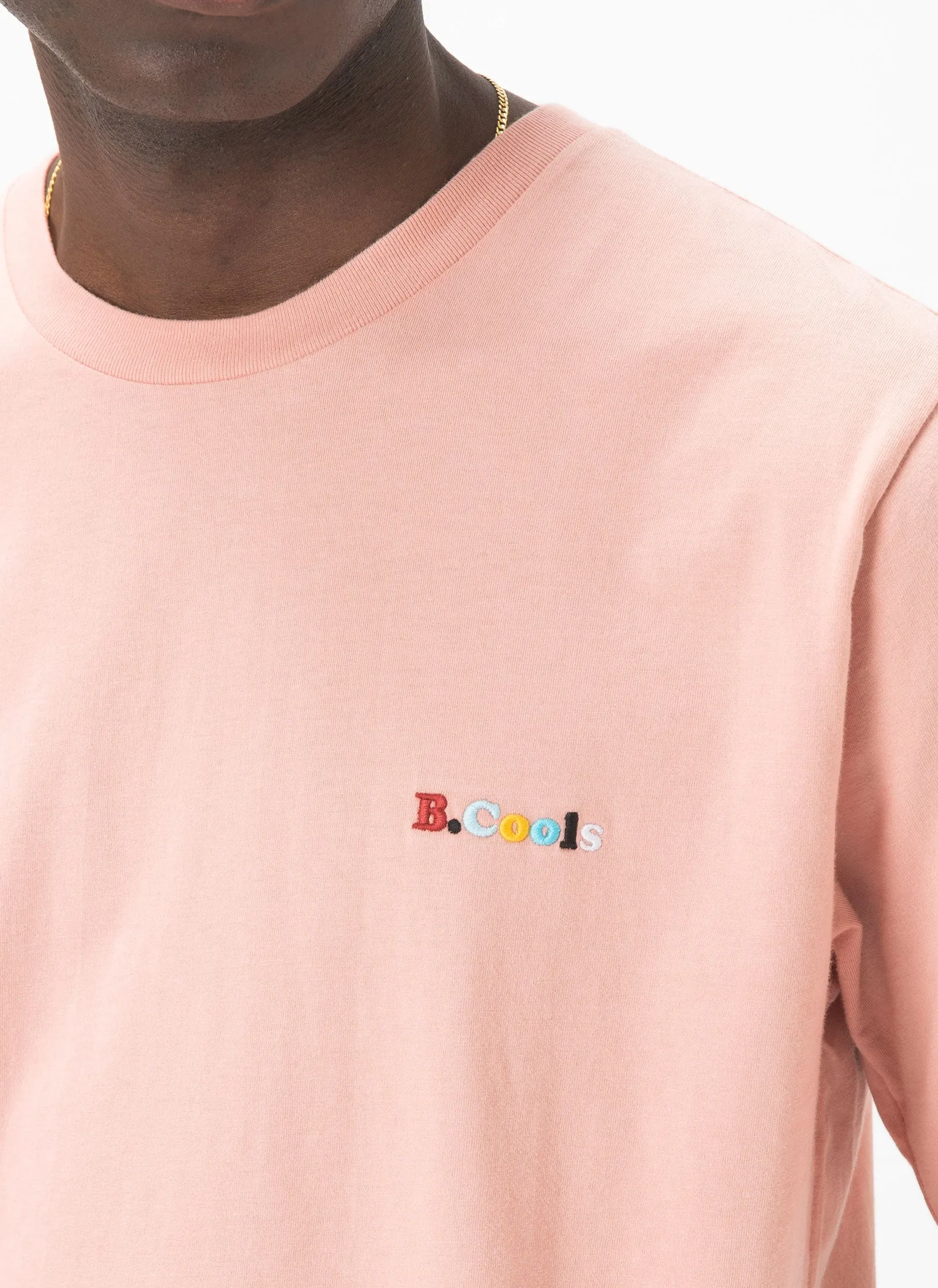 B.Cools Retro Embro Tee Dusty Pink sold by Barney Cools product image thumbnail 2