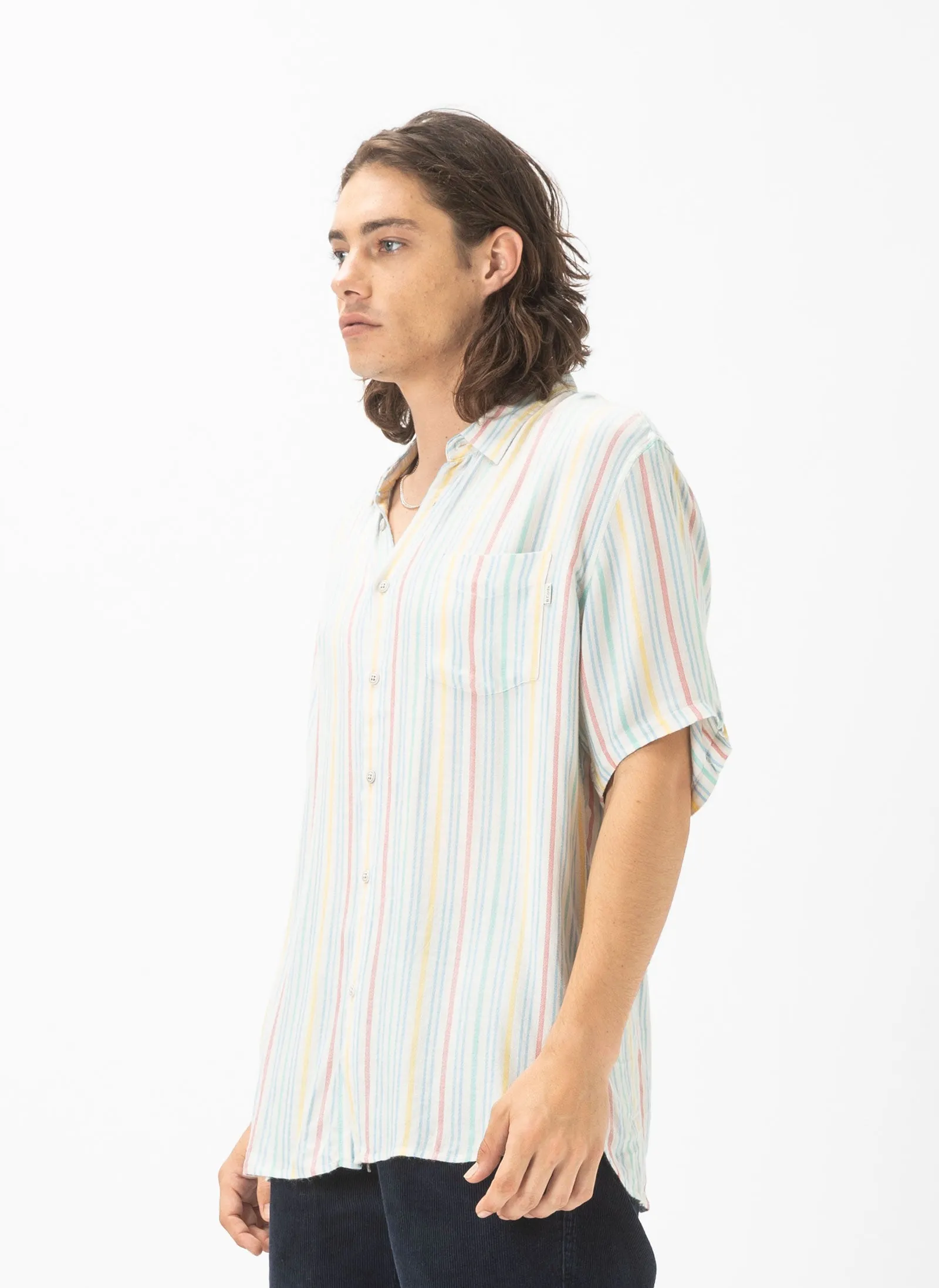 Holiday Shirt Natural Stripe sold by Barney Cools product image thumbnail 3