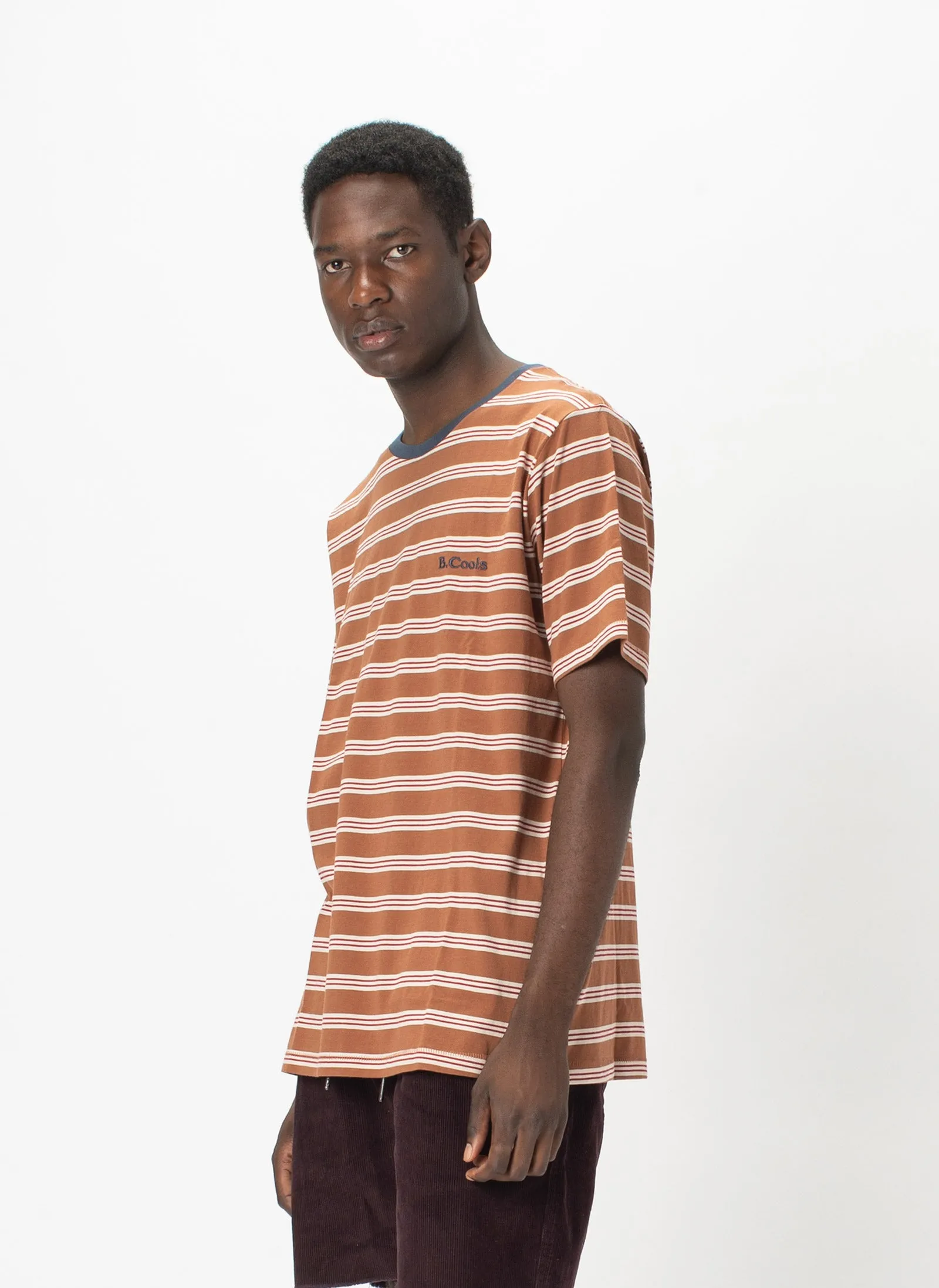 B.Cools Embro Tee Clay Stripe sold by Barney Cools product image thumbnail 3