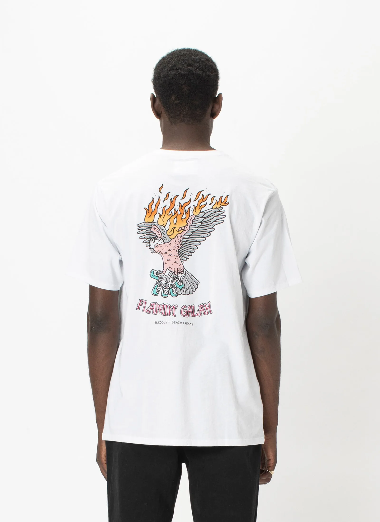 Galah Tee White sold by Barney Cools product image thumbnail 5