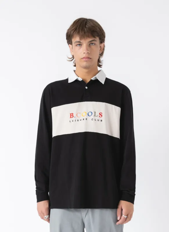 Leisure Club Panel Rugby Black sold by Barney Cools
