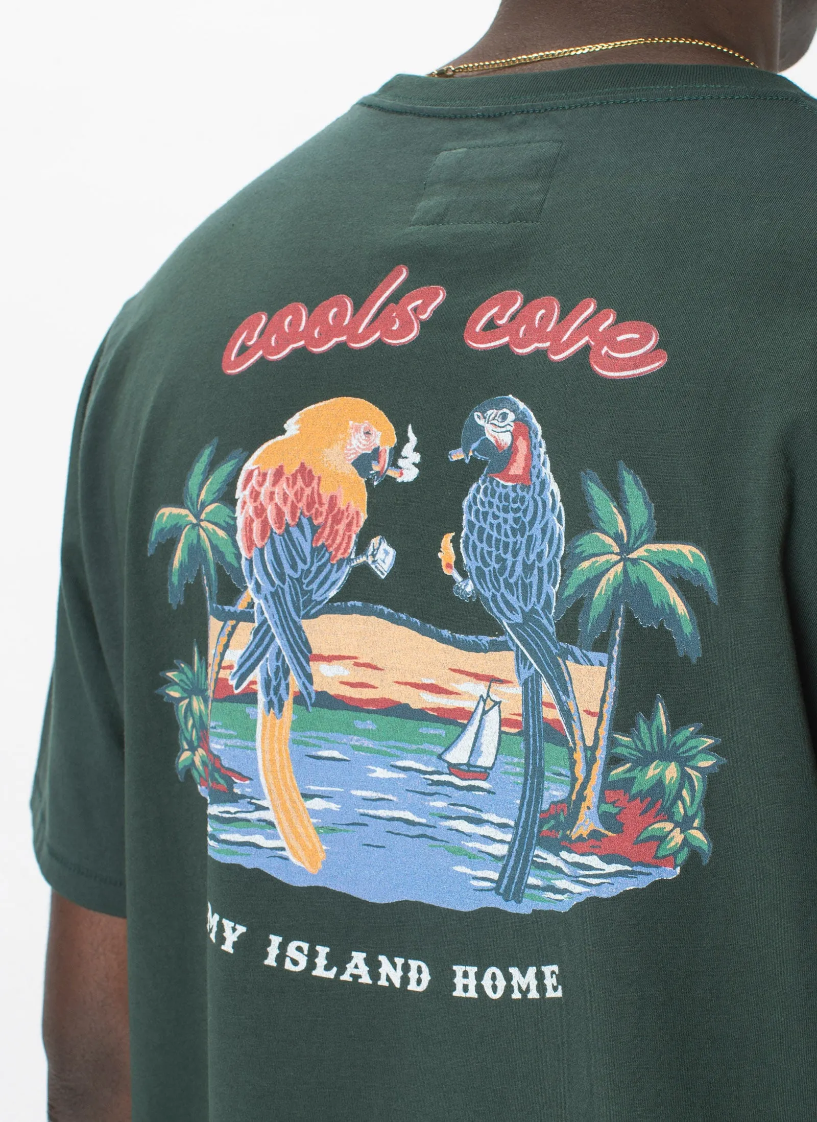 Cools Cove Tee Forest sold by Barney Cools product image thumbnail 2