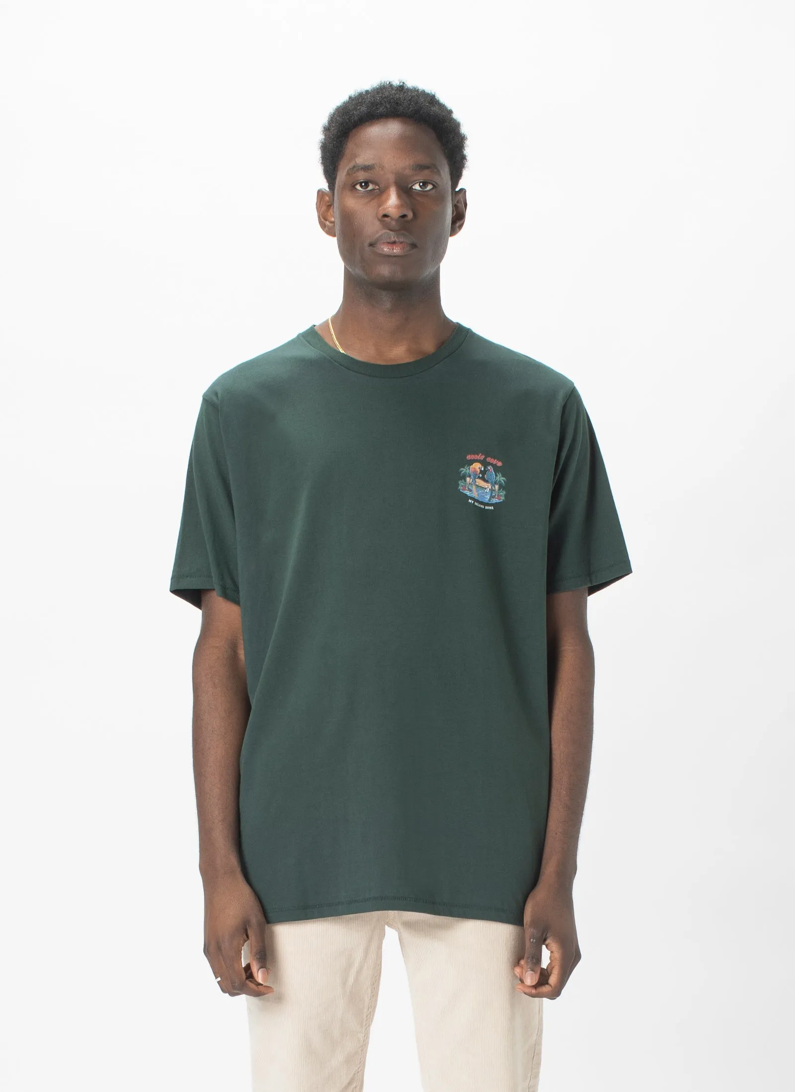 Cools Cove Tee Forest sold by Barney Cools