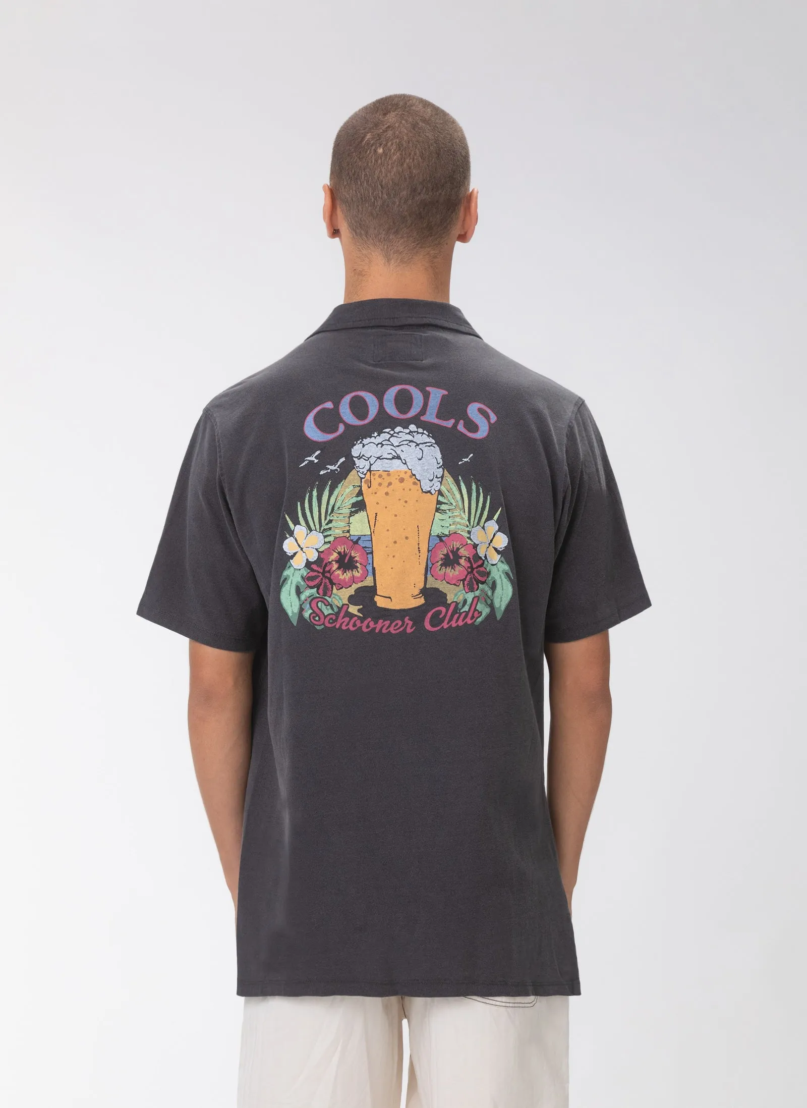 Comfy Shirt Pigment Black sold by Barney Cools product image thumbnail 5