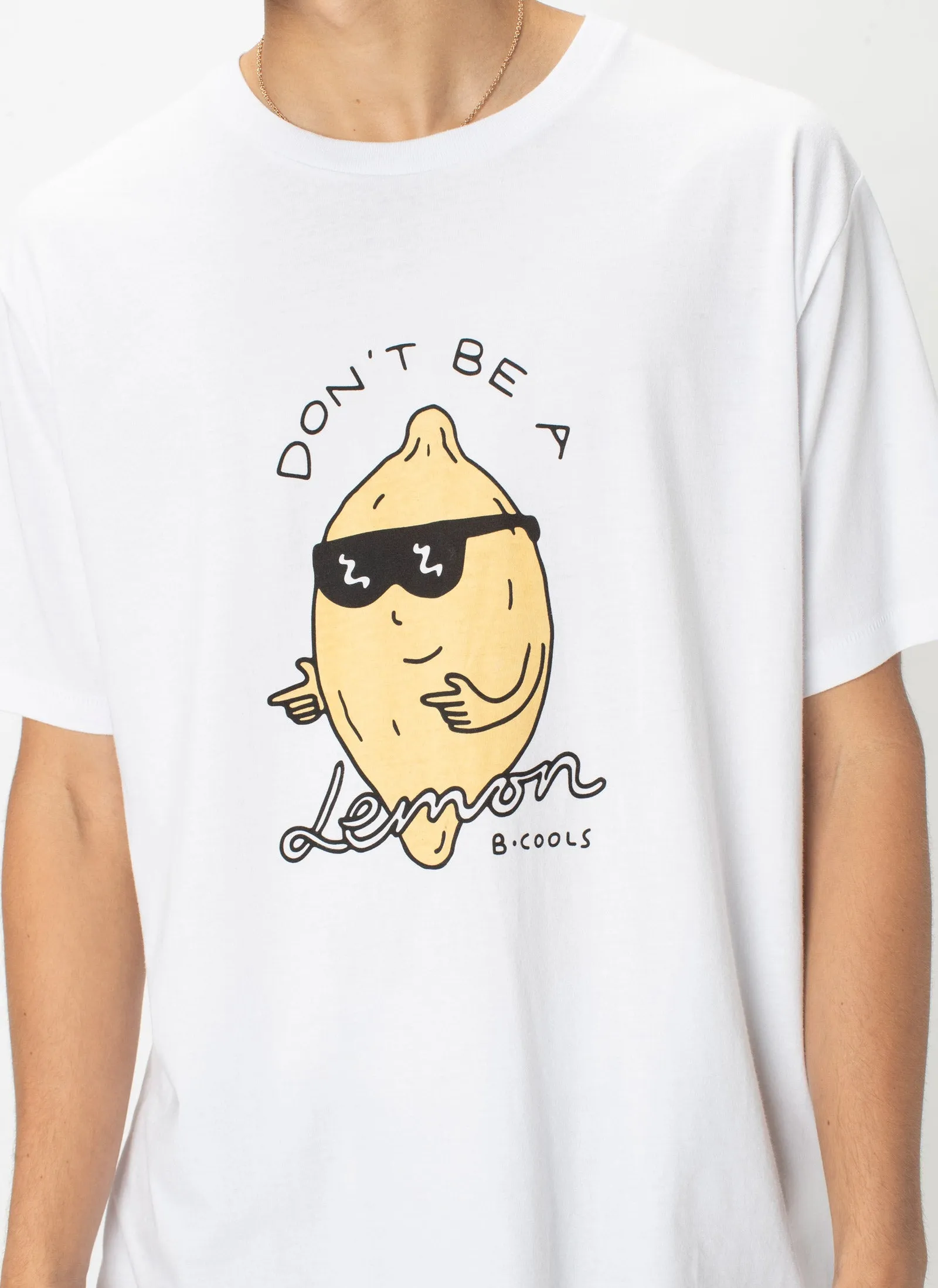 Lemon Tee White sold by Barney Cools product image thumbnail 2