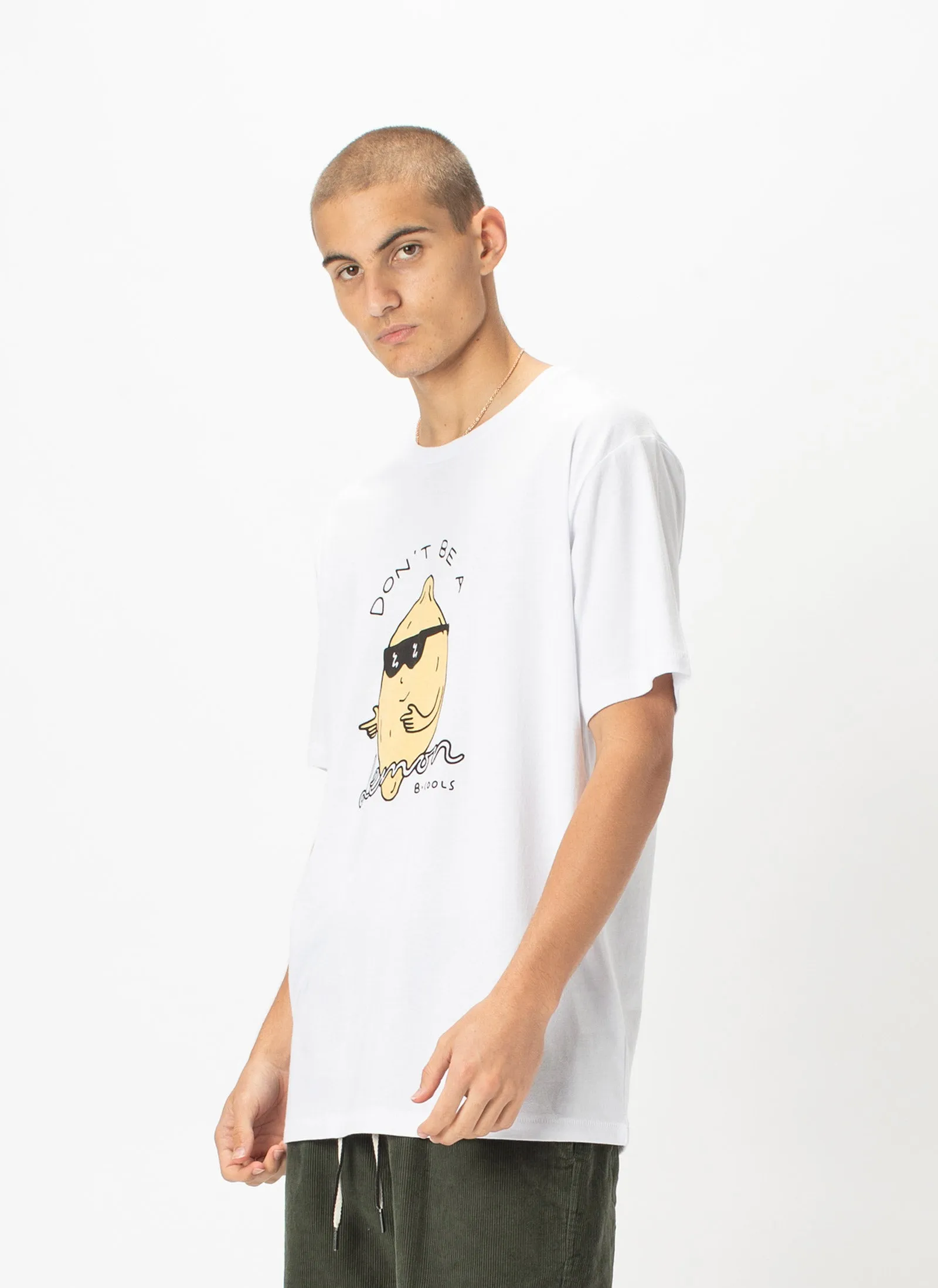 Lemon Tee White sold by Barney Cools product image thumbnail 3