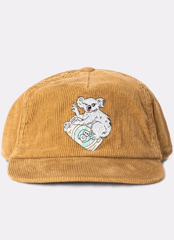 Koality Cap Beige Corduroy sold by Barney Cools