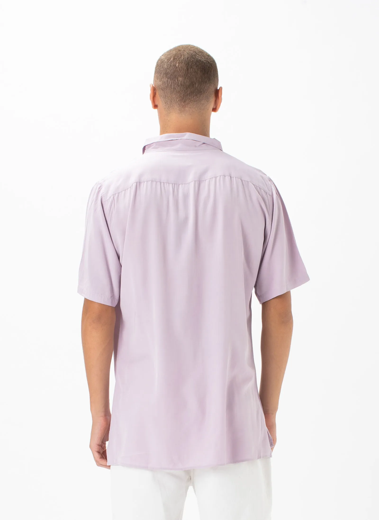Holiday Camp-Collar Shirt Lilac sold by Barney Cools product image thumbnail 4