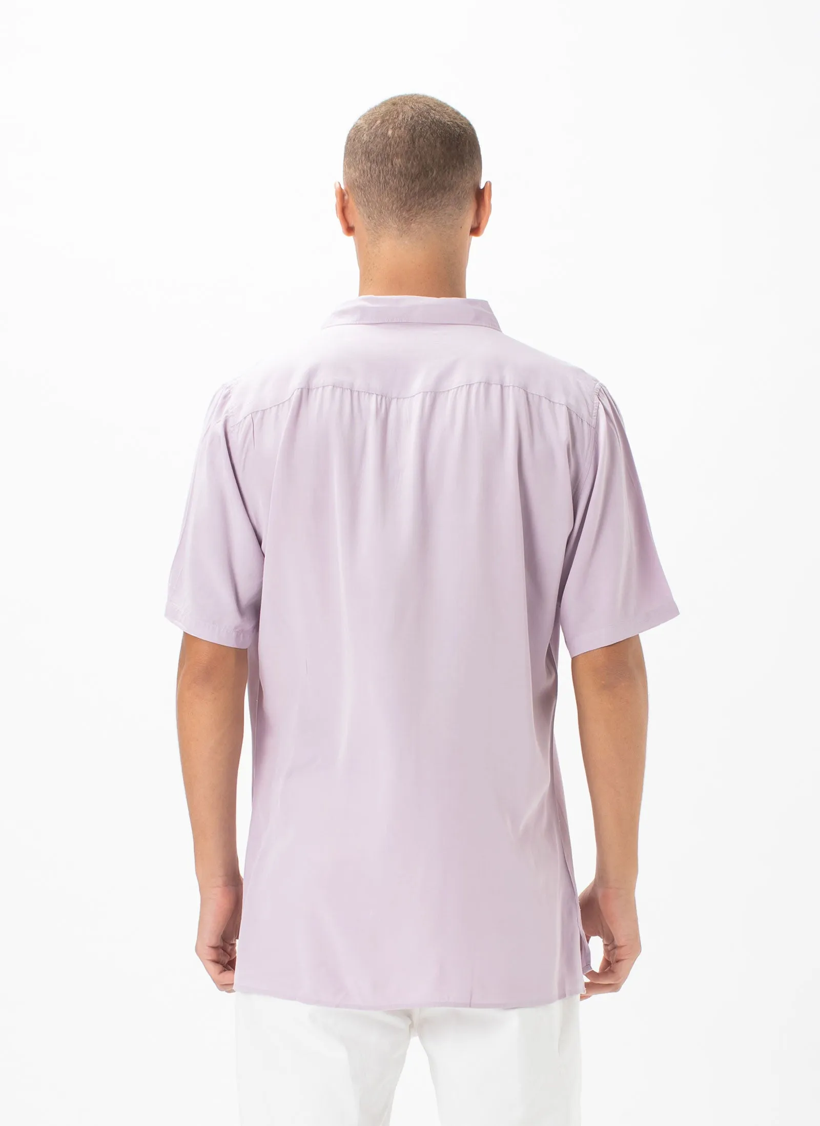 Holiday Camp-Collar Shirt Lilac sold by Barney Cools product image thumbnail 5