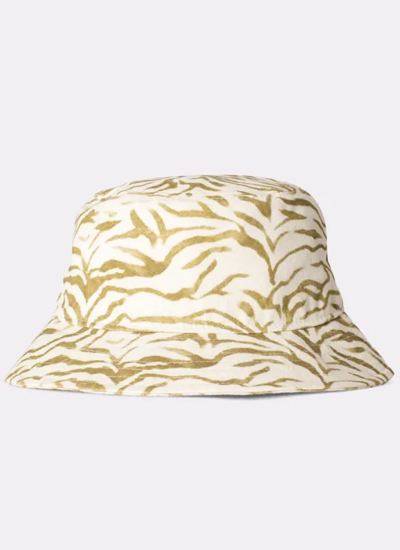 Bucket Hat Herb Zebra sold by Barney Cools