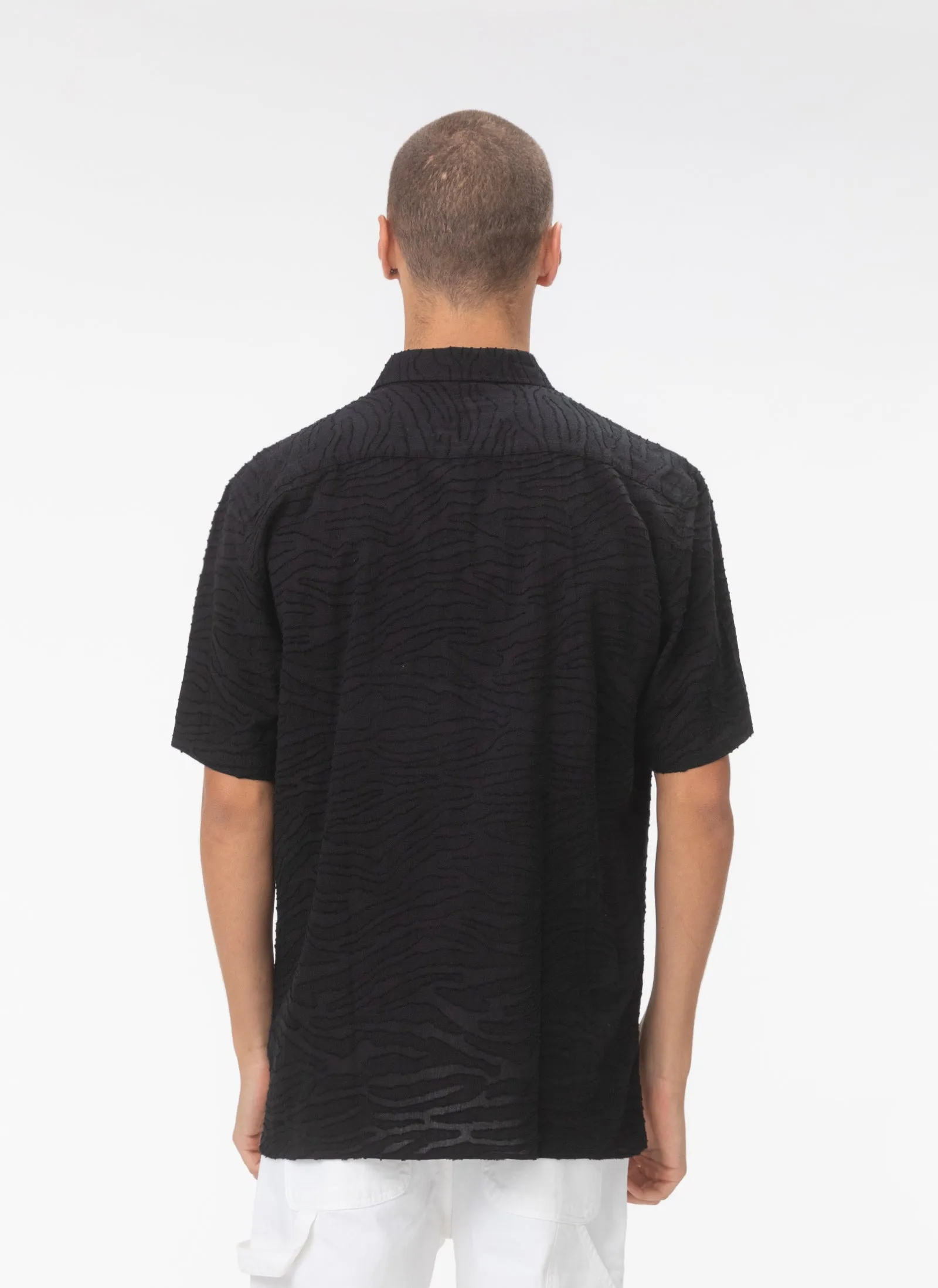 Holiday Shirt Black Leopard sold by Barney Cools product image thumbnail 5