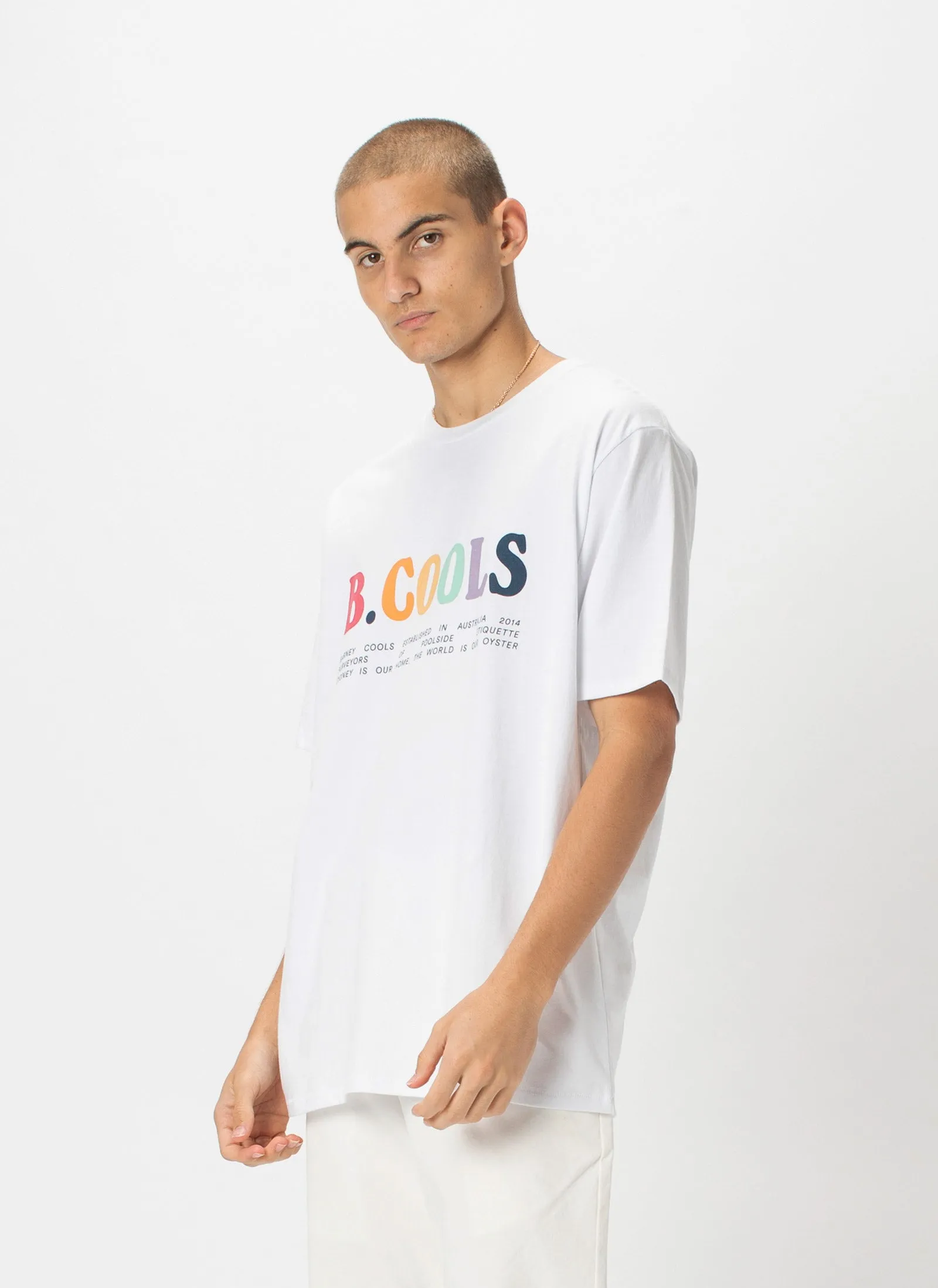 B.Bold Tee White sold by Barney Cools product image thumbnail 3